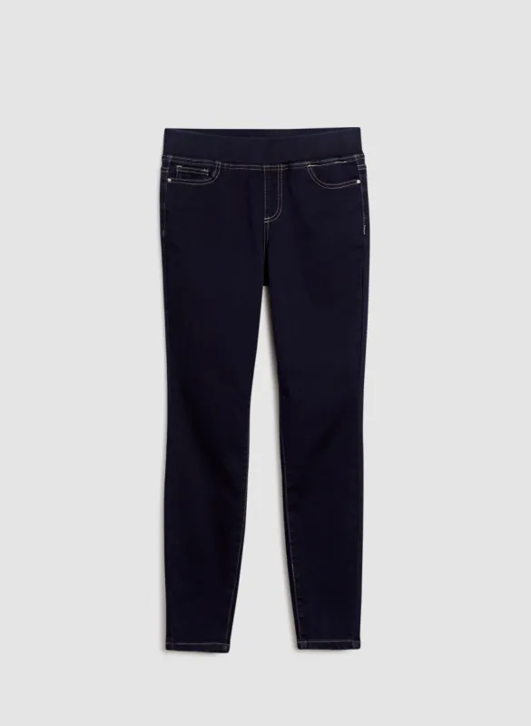 Pull-On Slim Leg Jeans sold by Melanie Lyne