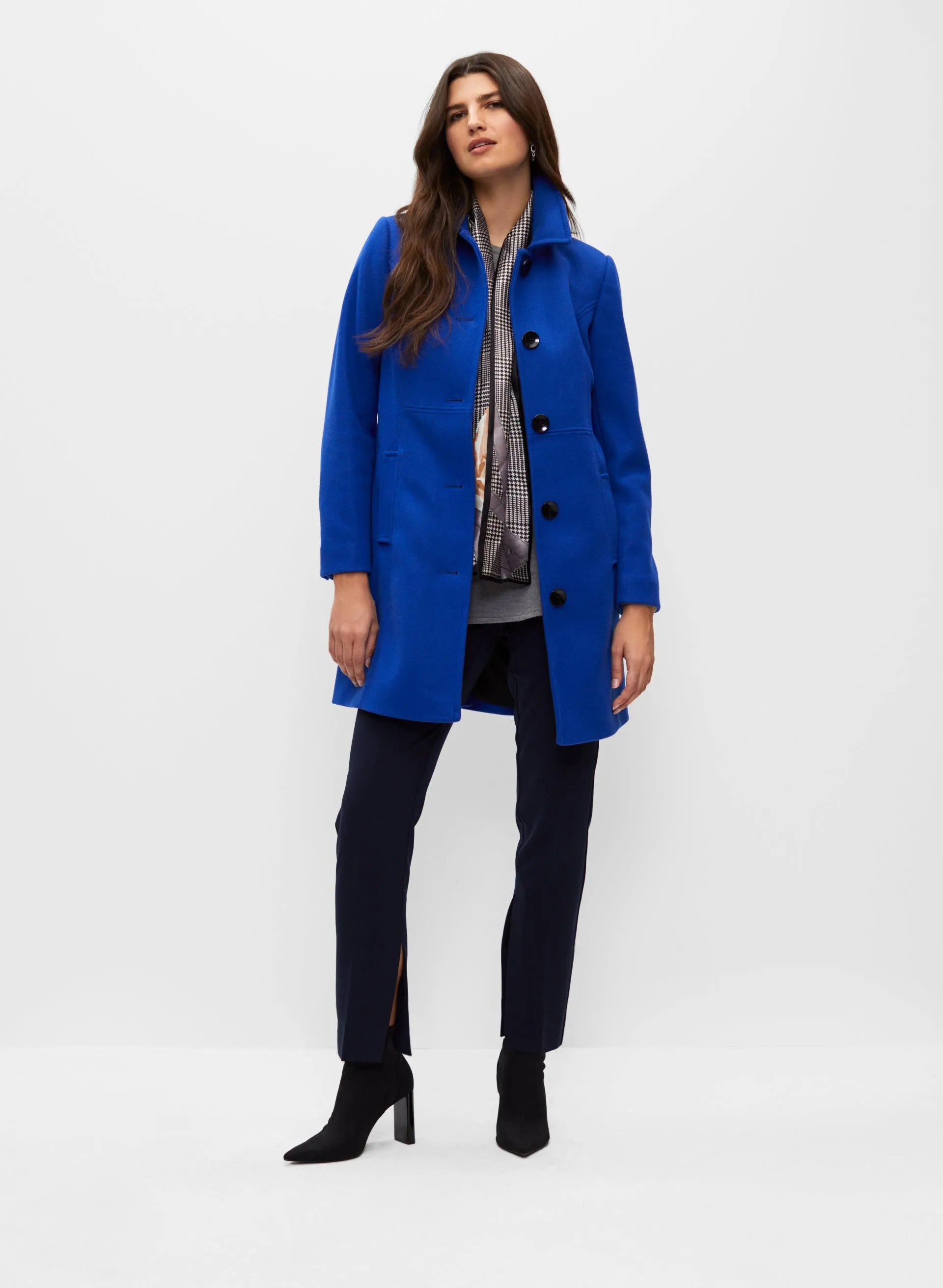 Stretch Wool Blend Coat sold by Melanie Lyne product image thumbnail 3