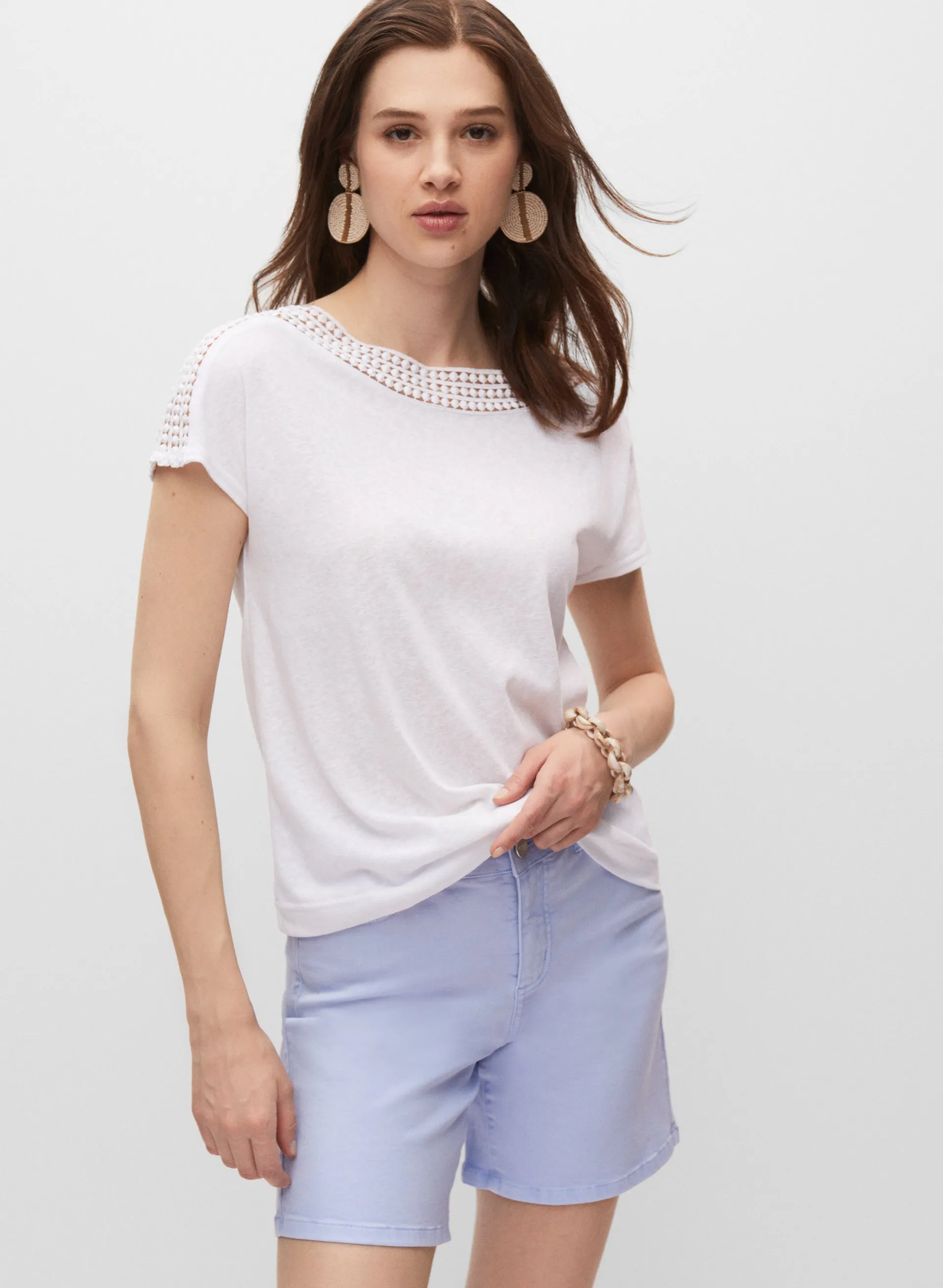 Crotchet Detail Top sold by Melanie Lyne product image thumbnail 2