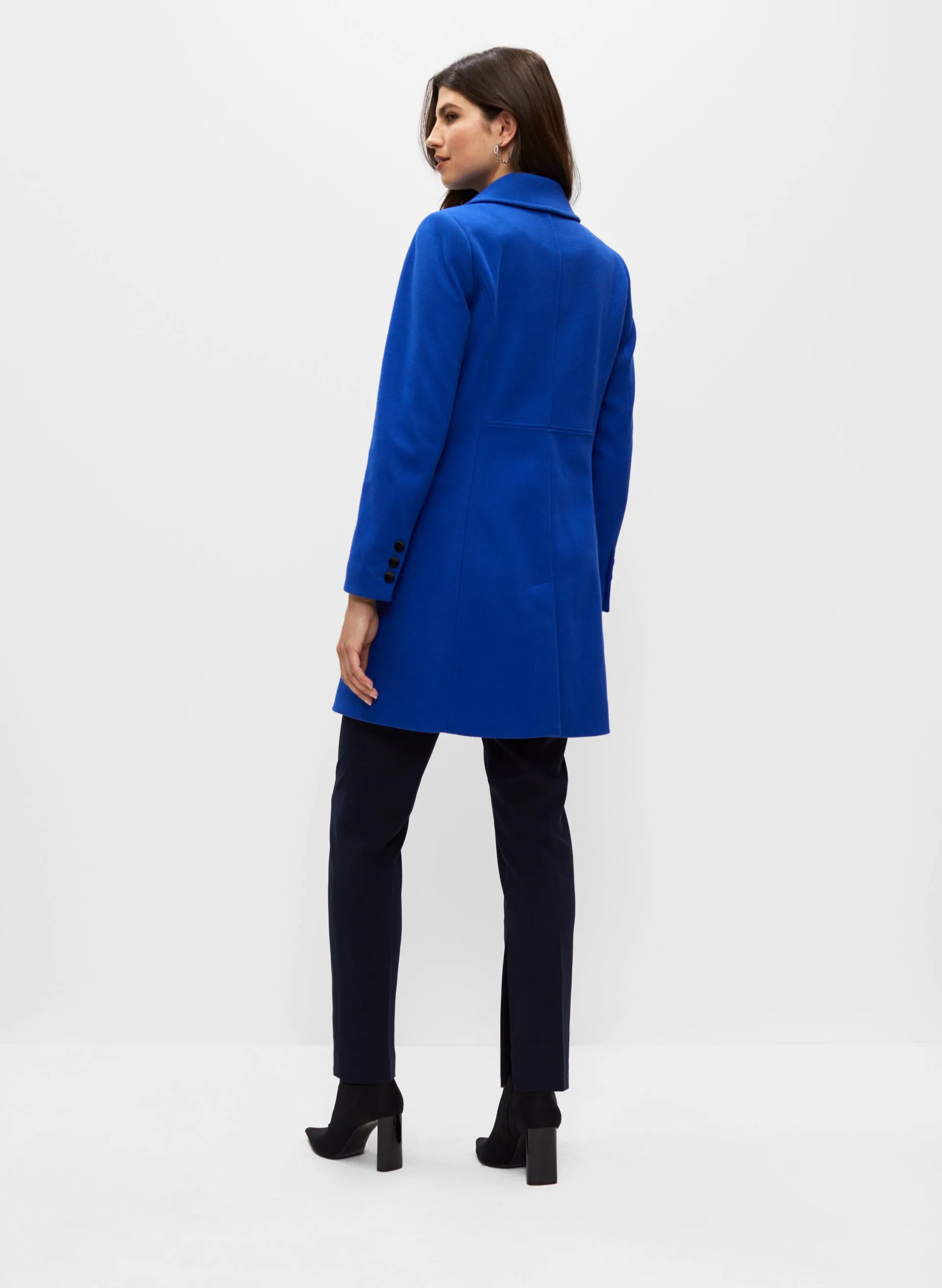 Stretch Wool Blend Coat sold by Melanie Lyne product image thumbnail 4