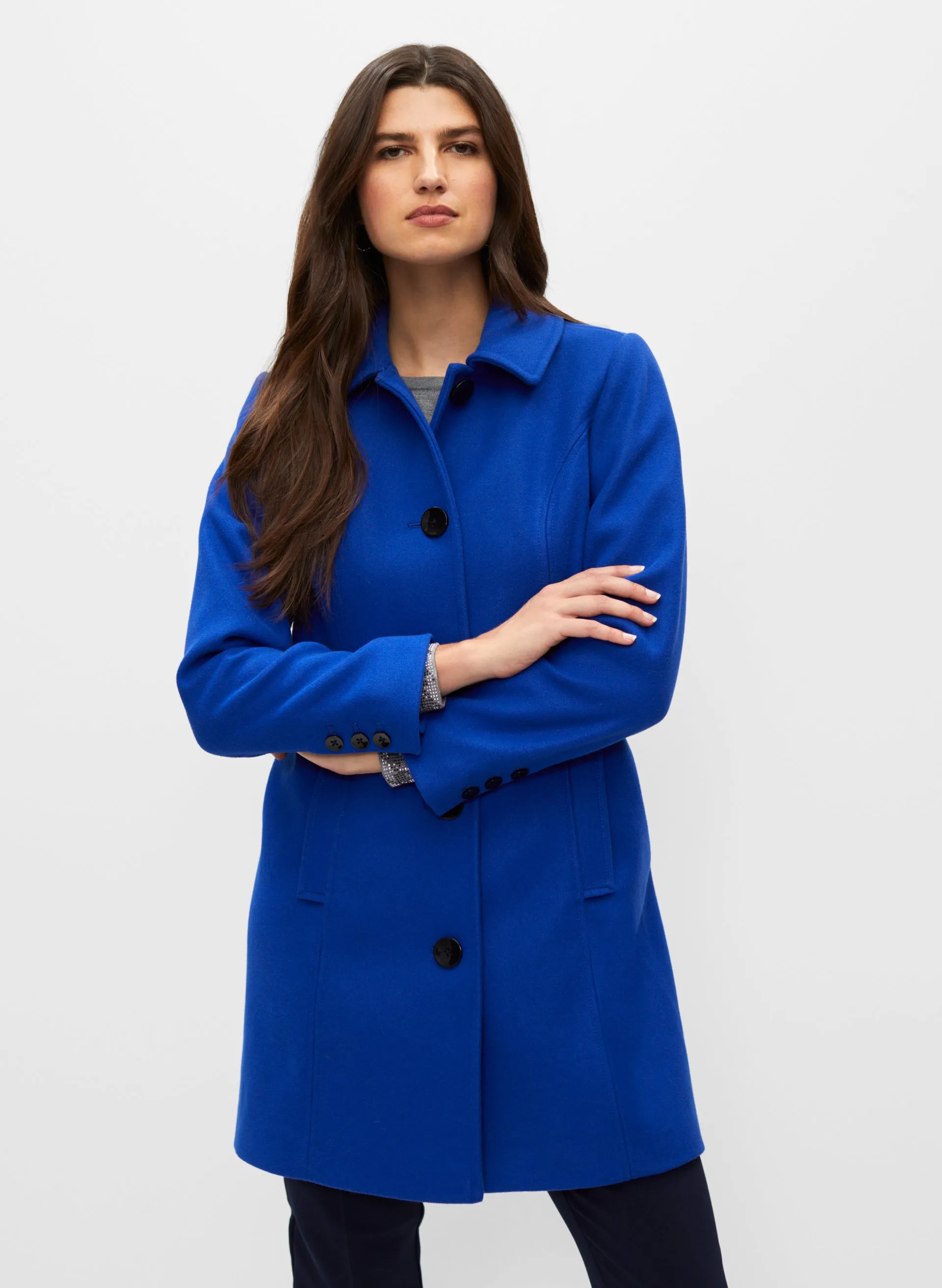 Stretch Wool Blend Coat sold by Melanie Lyne