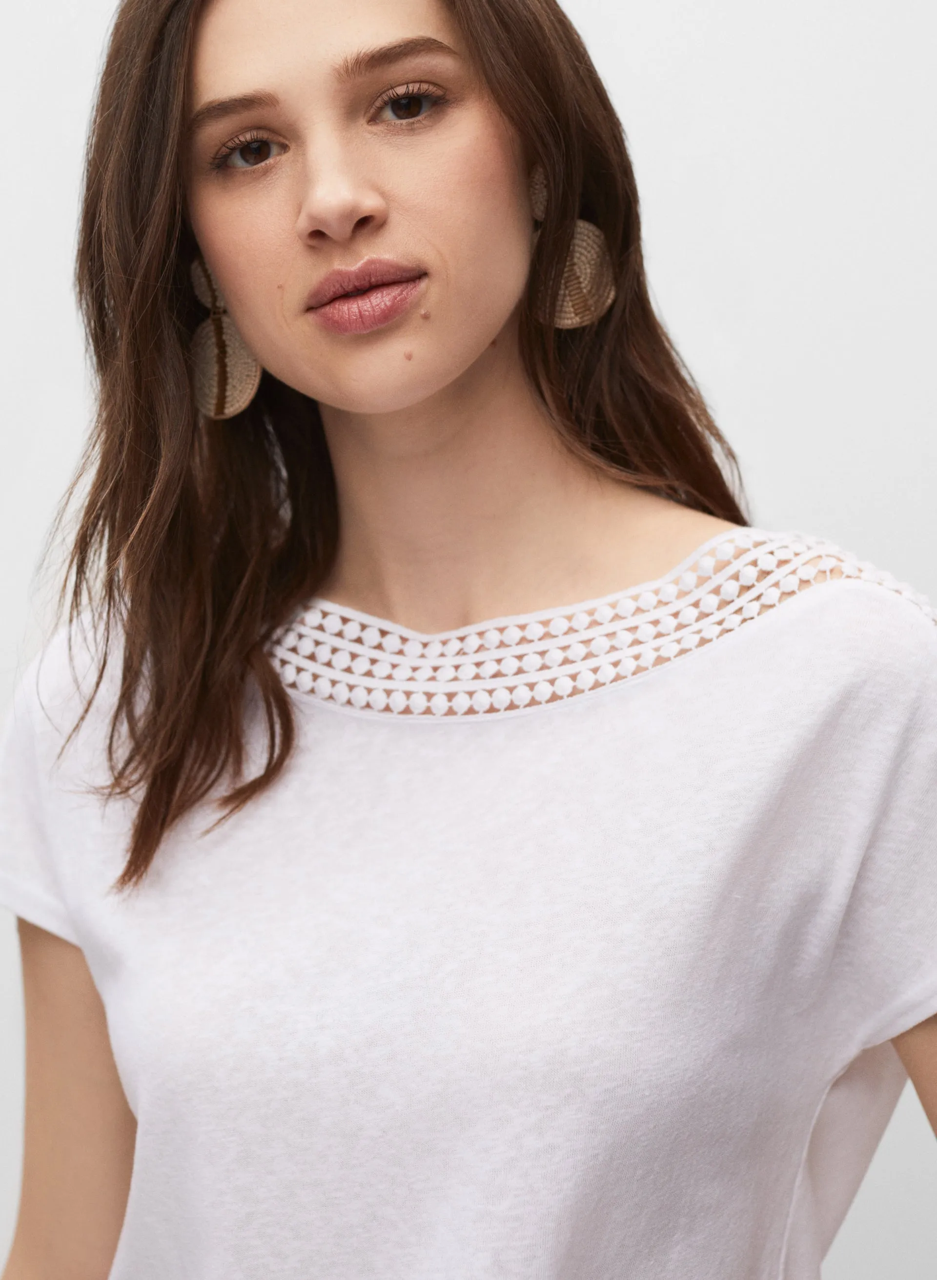 Crotchet Detail Top sold by Melanie Lyne product image thumbnail 3