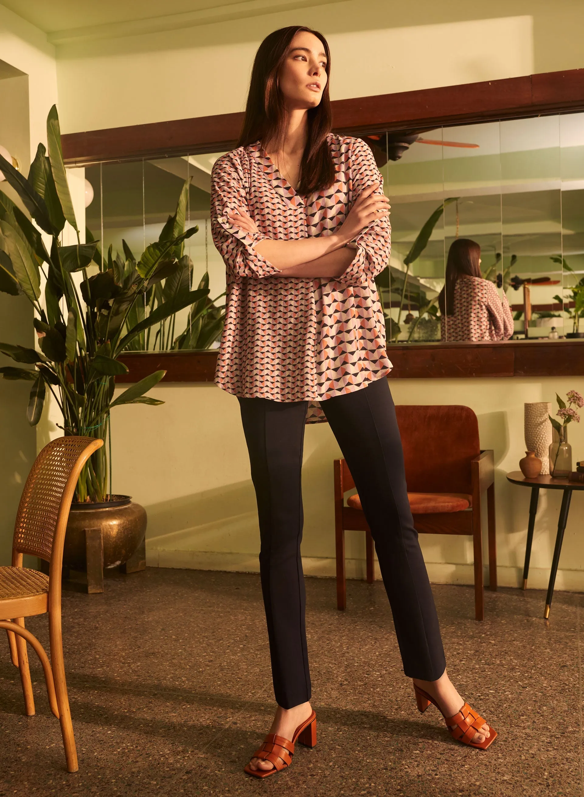 Madison Slim Leg Pants sold by Melanie Lyne product image thumbnail 2