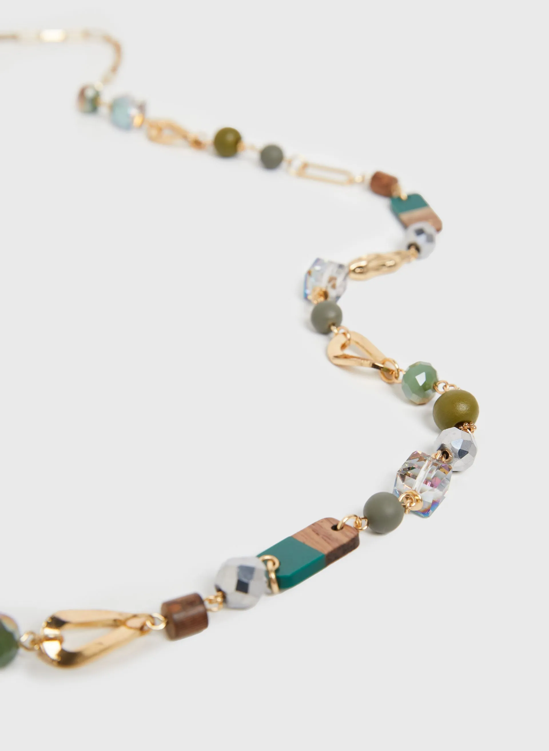 Chain Link & Bead Necklace sold by Melanie Lyne product image thumbnail 2