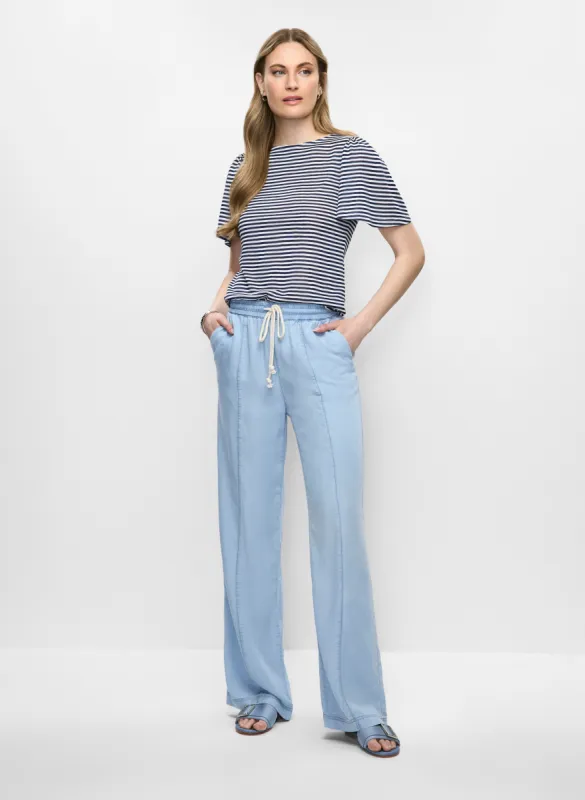 Striped T-Shirt & Wide Leg Pants sold by Melanie Lyne