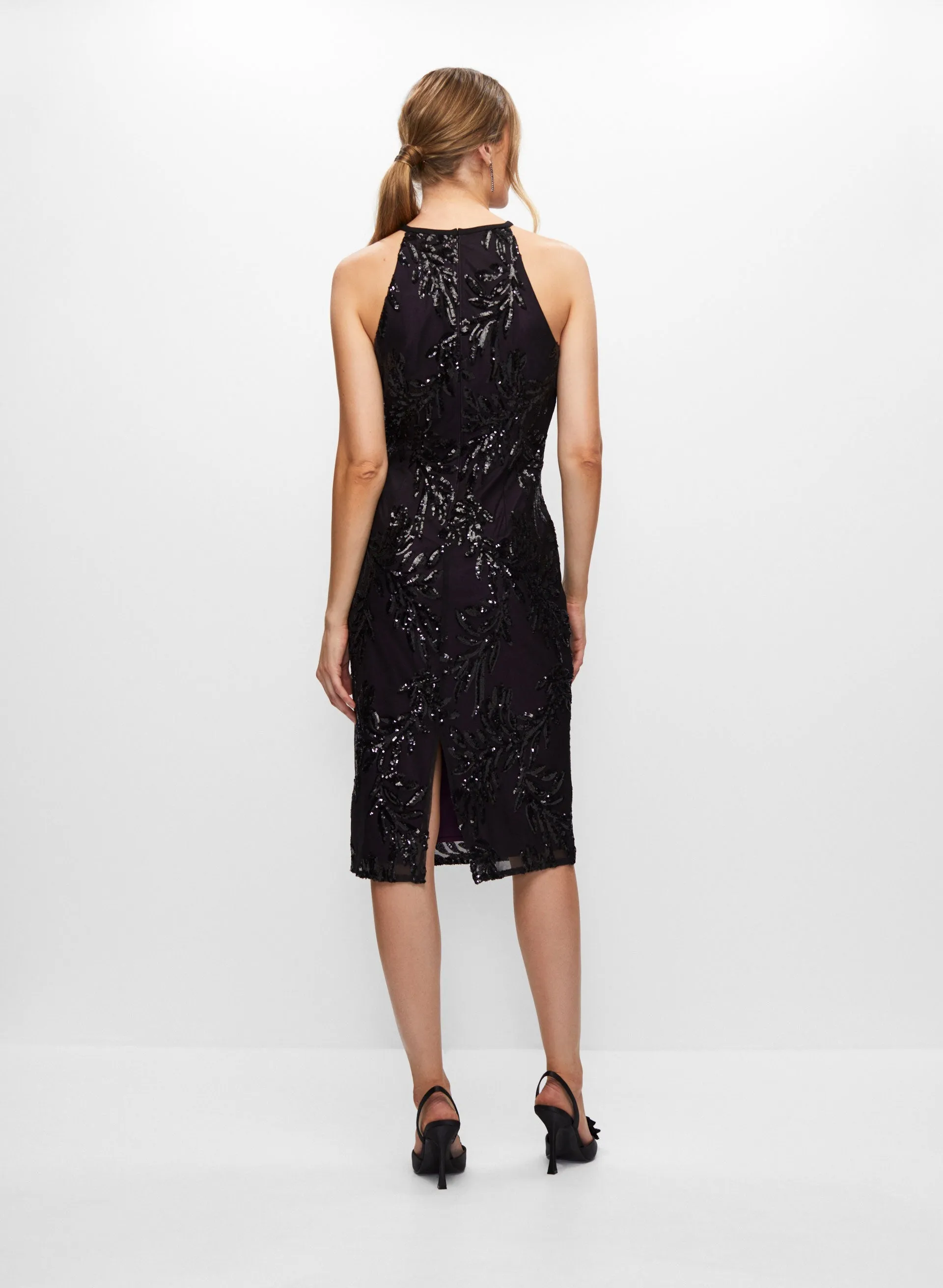 Alex Evenings - Embroidered Sequin Dress sold by Melanie Lyne product image thumbnail 4