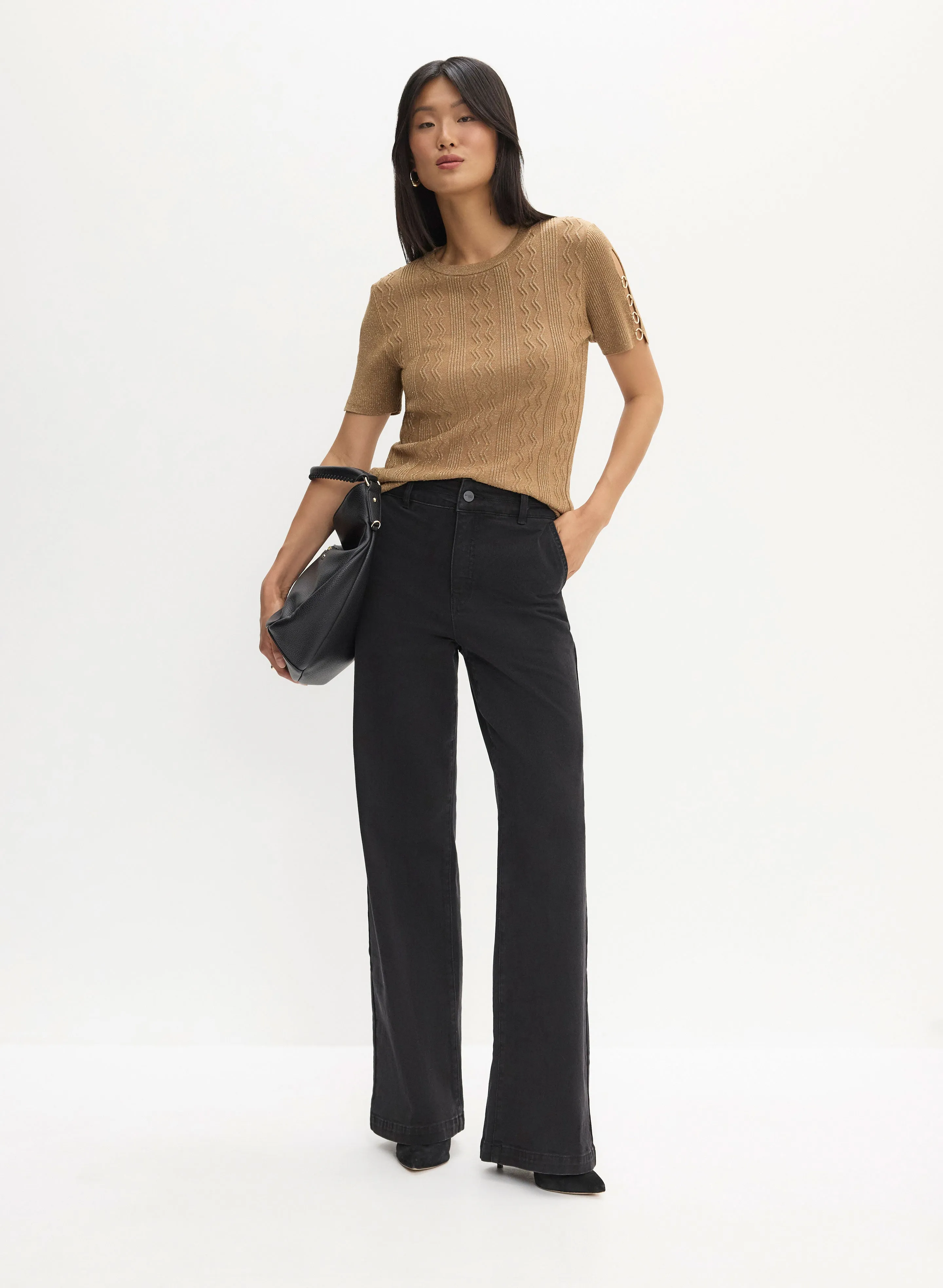 Wide Leg Jeans sold by Melanie Lyne product image thumbnail 3