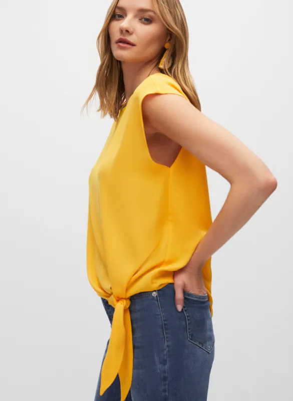Essential Tie Detail Blouse sold by Melanie Lyne