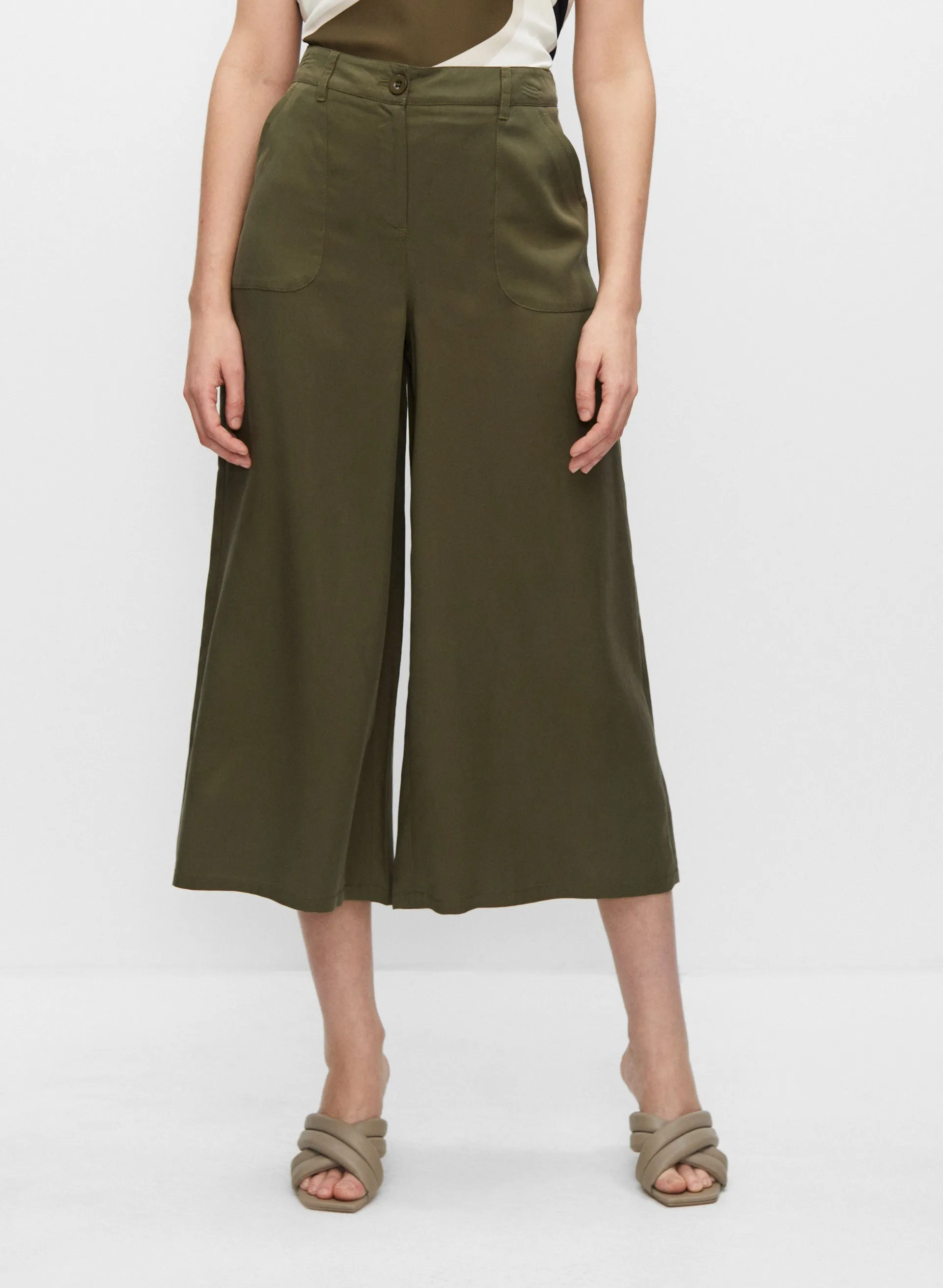 Tencel Culotte Pants sold by Melanie Lyne