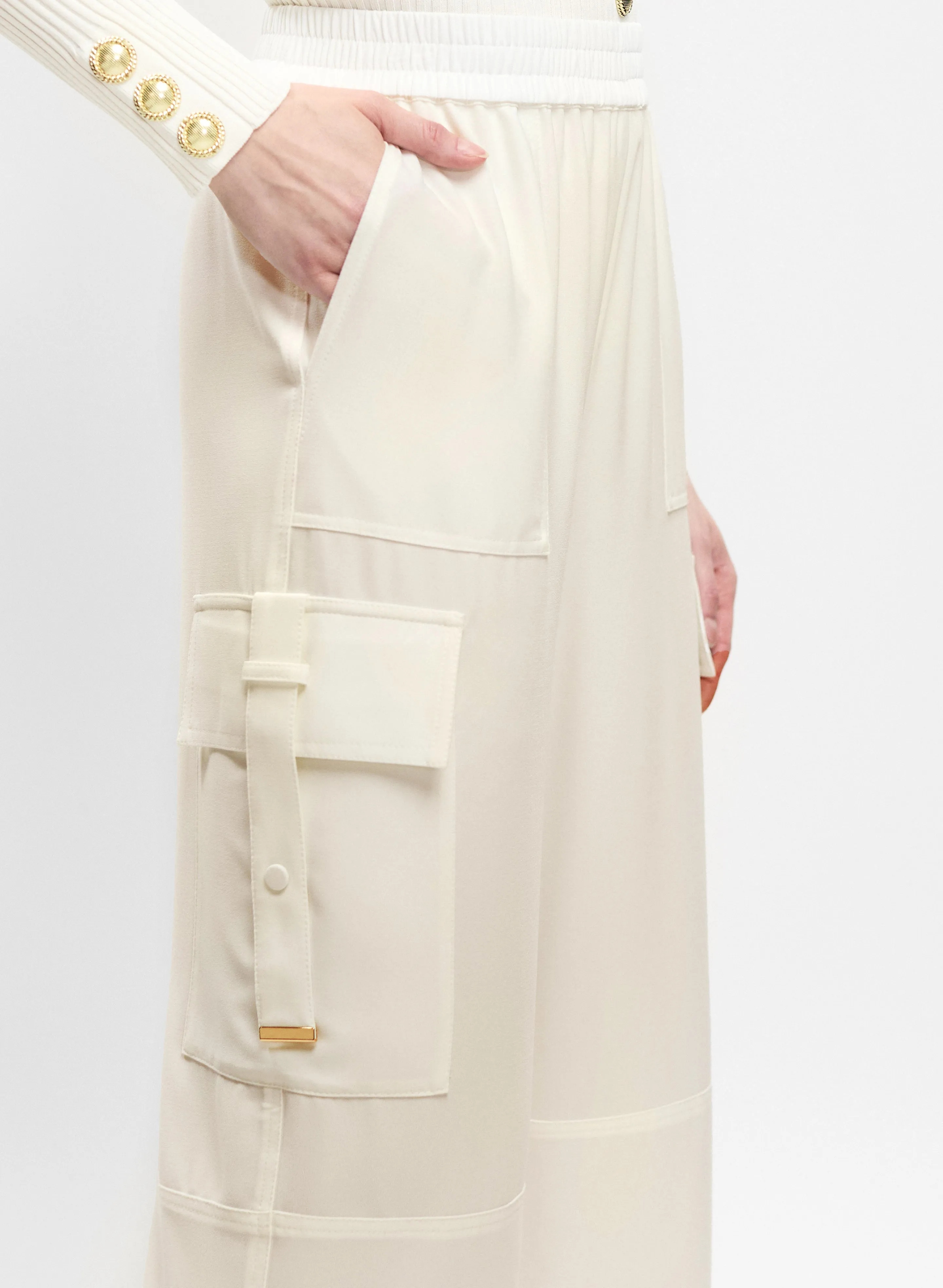 Pull-On Cargo Pants sold by Melanie Lyne product image thumbnail 4