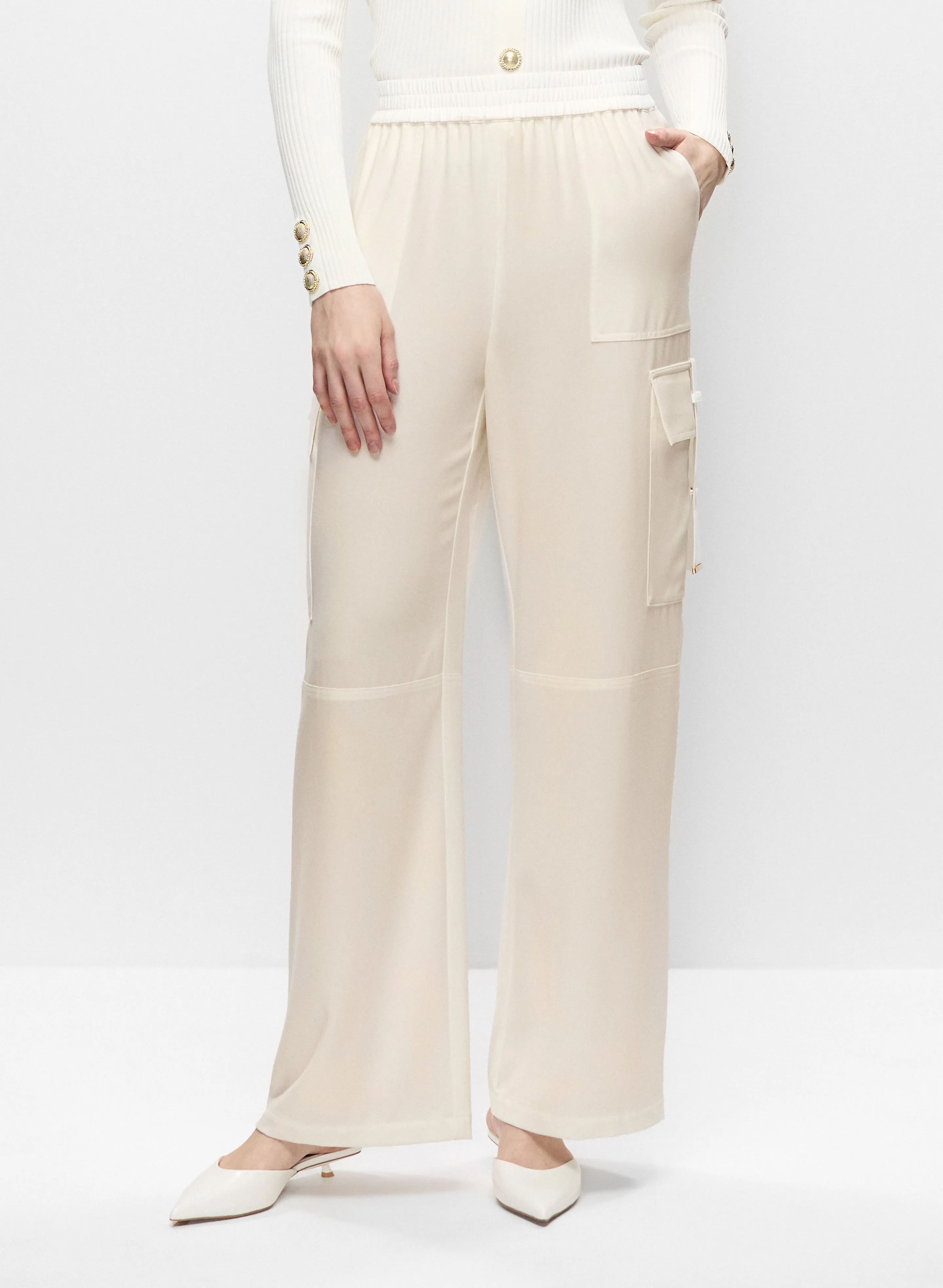 Pull-On Cargo Pants sold by Melanie Lyne