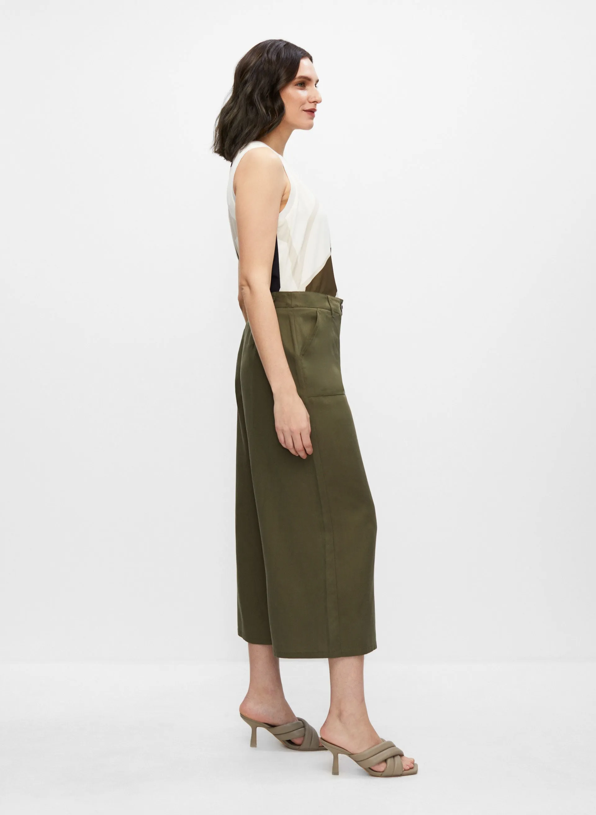Tencel Culotte Pants sold by Melanie Lyne product image thumbnail 5