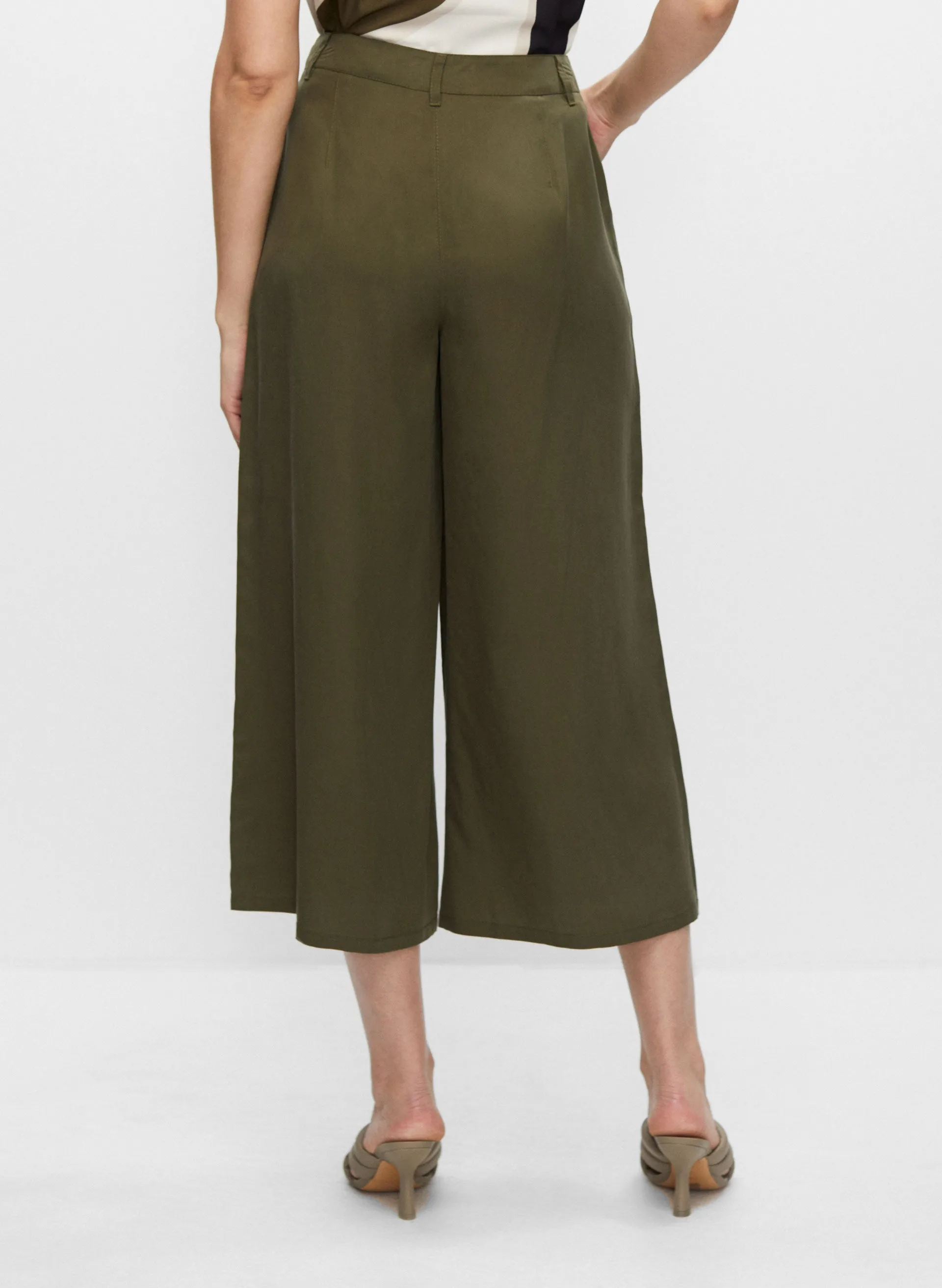 Tencel Culotte Pants sold by Melanie Lyne product image thumbnail 2