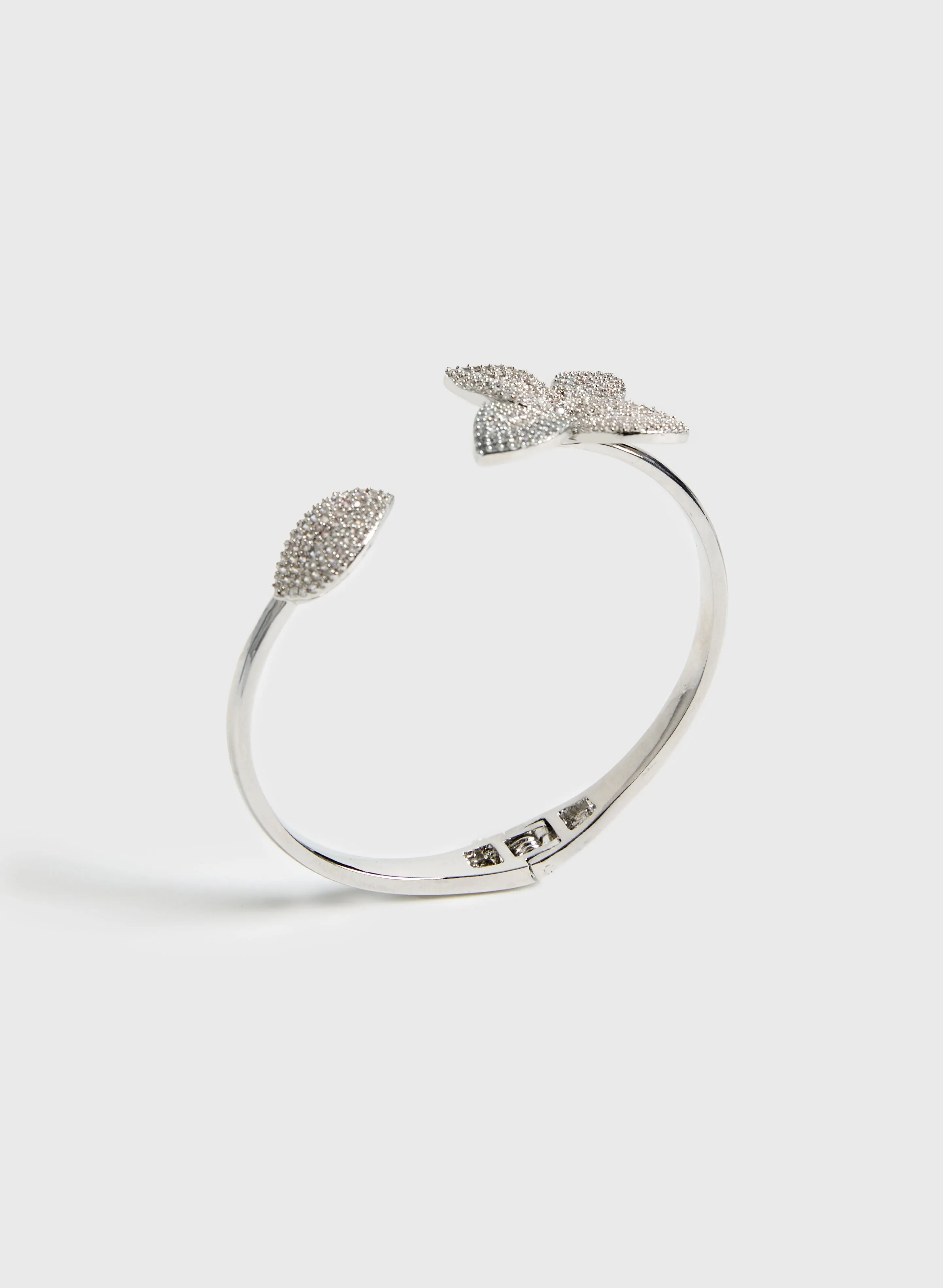 Crystal Open Hinged Bangle sold by Melanie Lyne