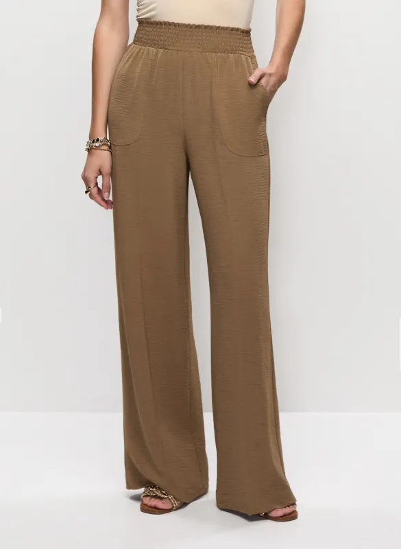 Shirred Waist Wide-Leg Pants sold by Melanie Lyne