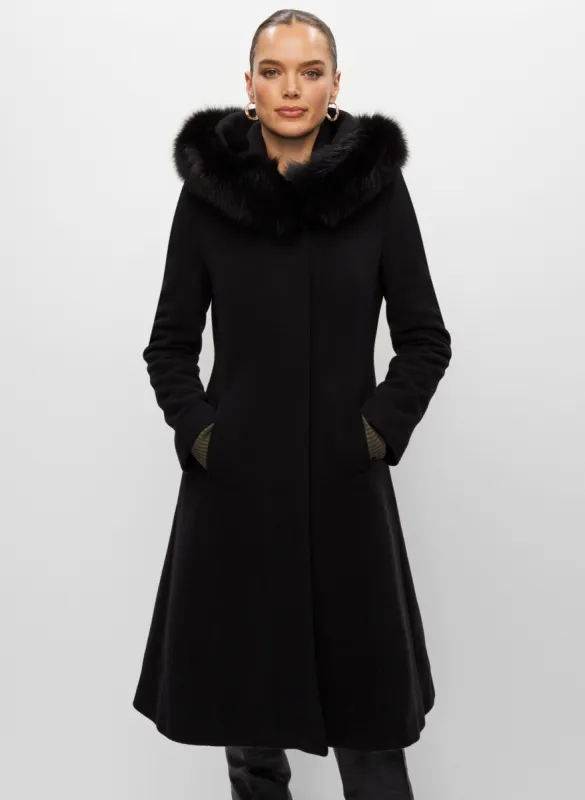 Mallia - Wool & Cashmere Blend Coat sold by Melanie Lyne