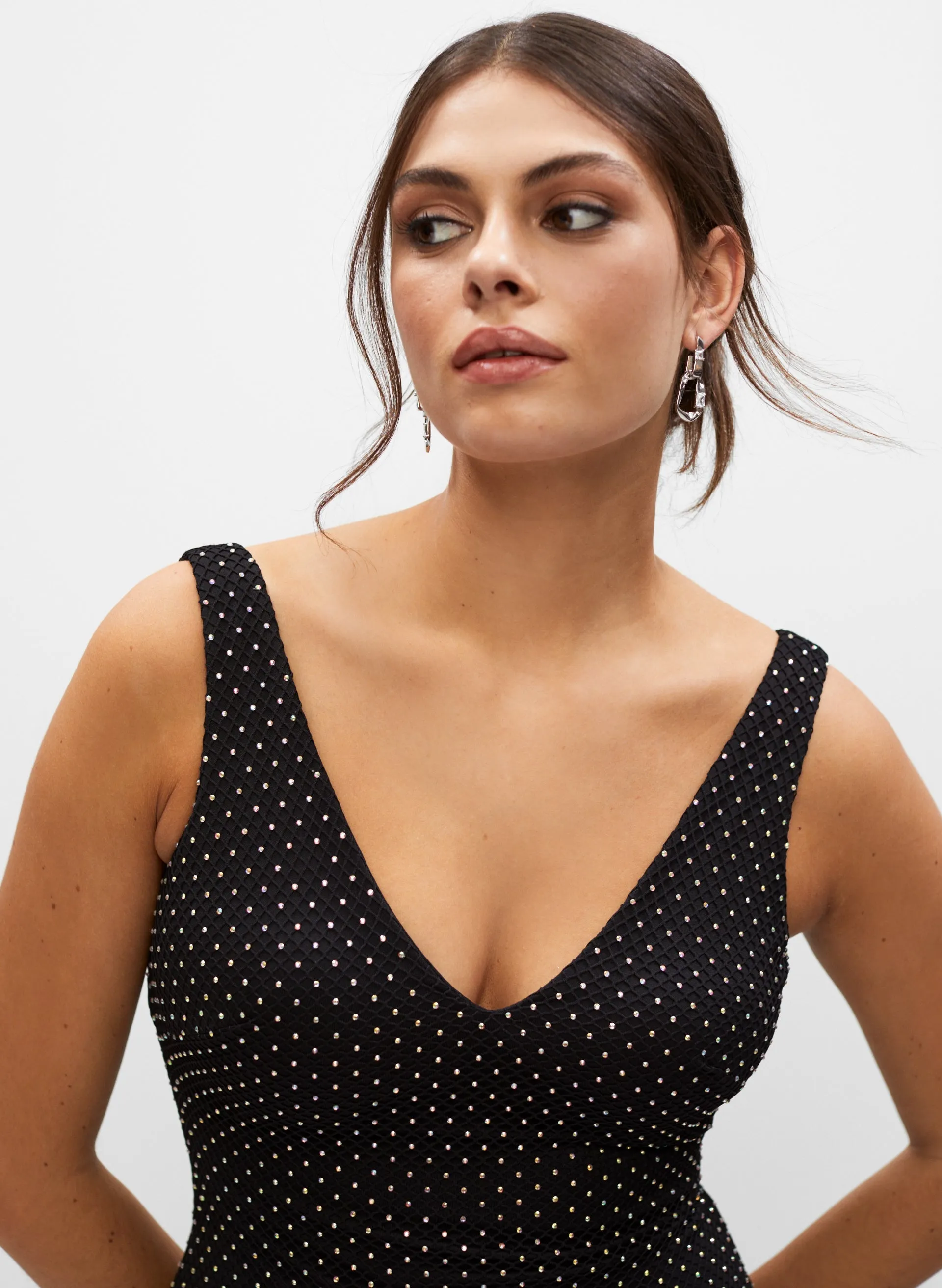 Stud Detail Sleeveless Dress sold by Melanie Lyne product image thumbnail 3