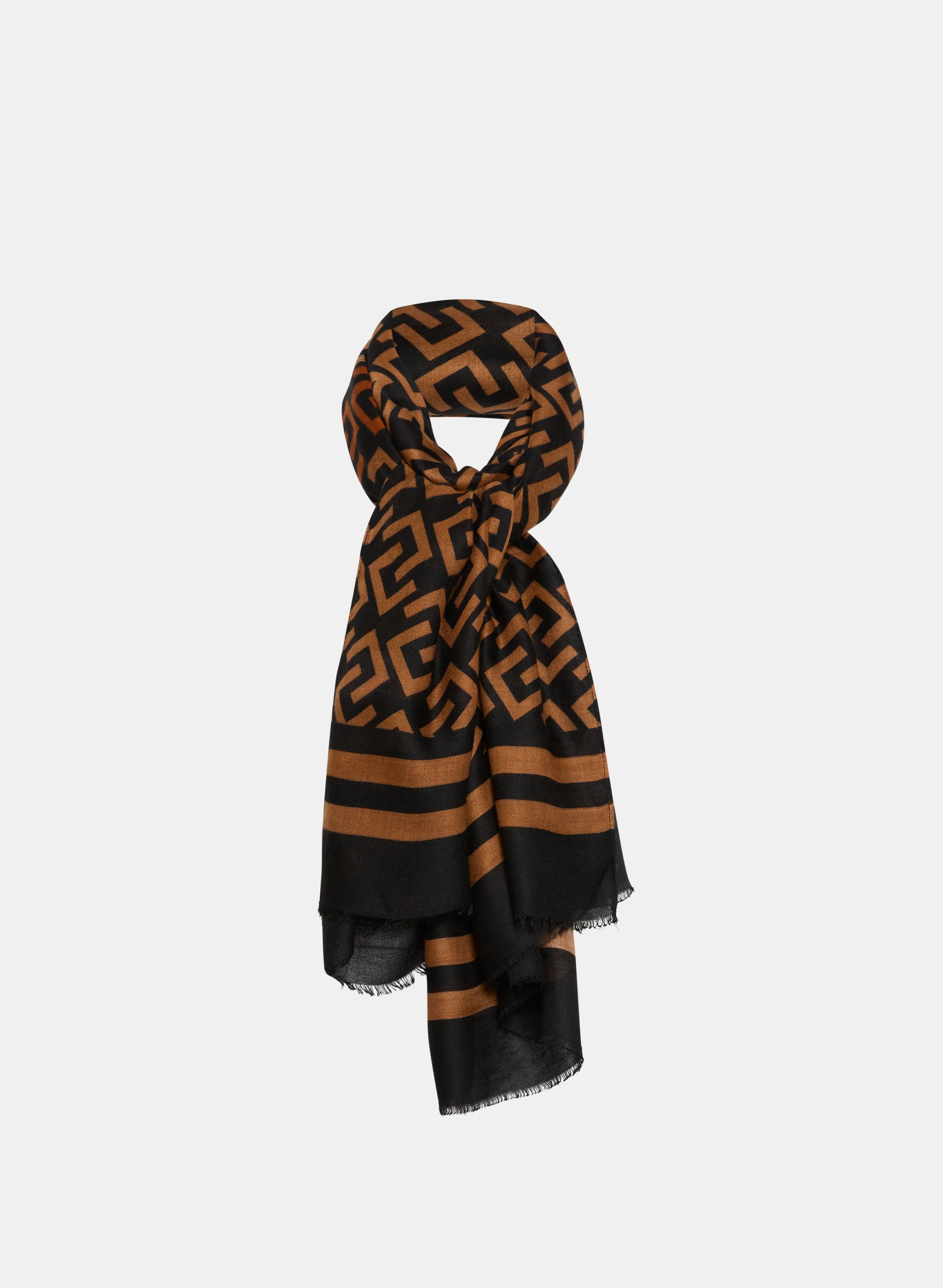 Abstract Print Oblong Scarf sold by Melanie Lyne