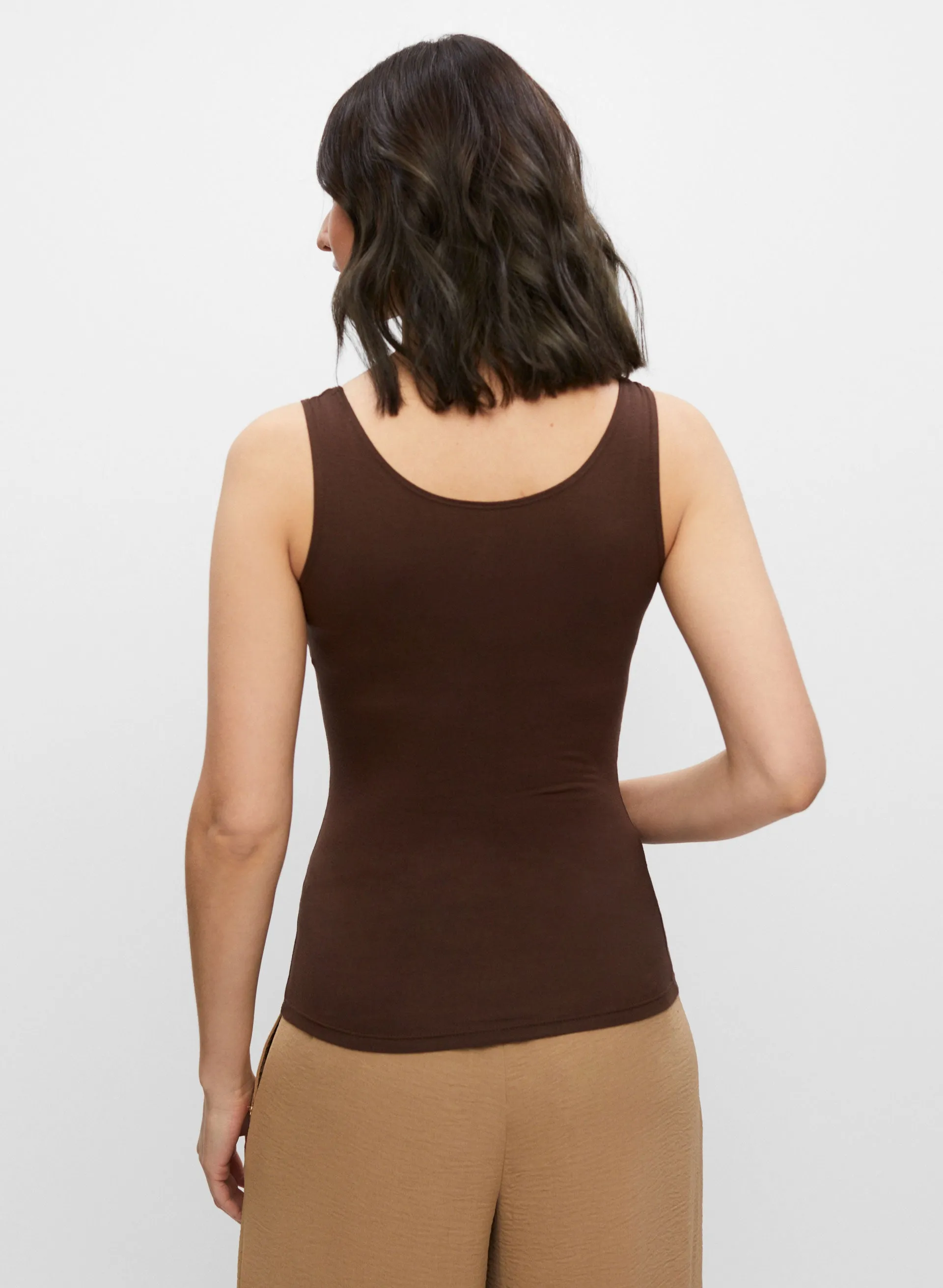 Scoop Neck Cami sold by Melanie Lyne product image thumbnail 4