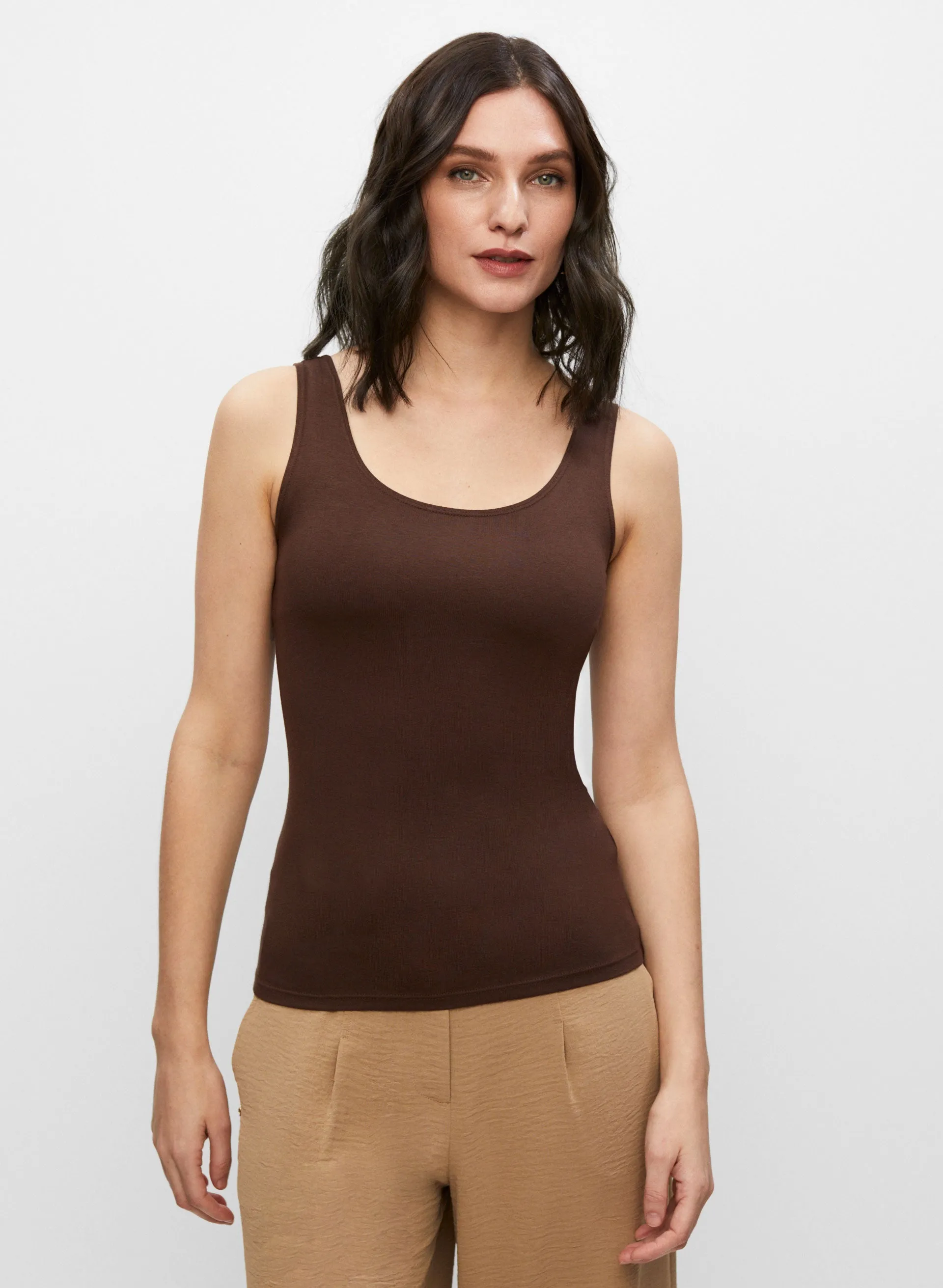 Scoop Neck Cami sold by Melanie Lyne product image thumbnail 5