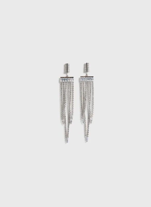 Crystal Chandelier Earrings sold by Melanie Lyne