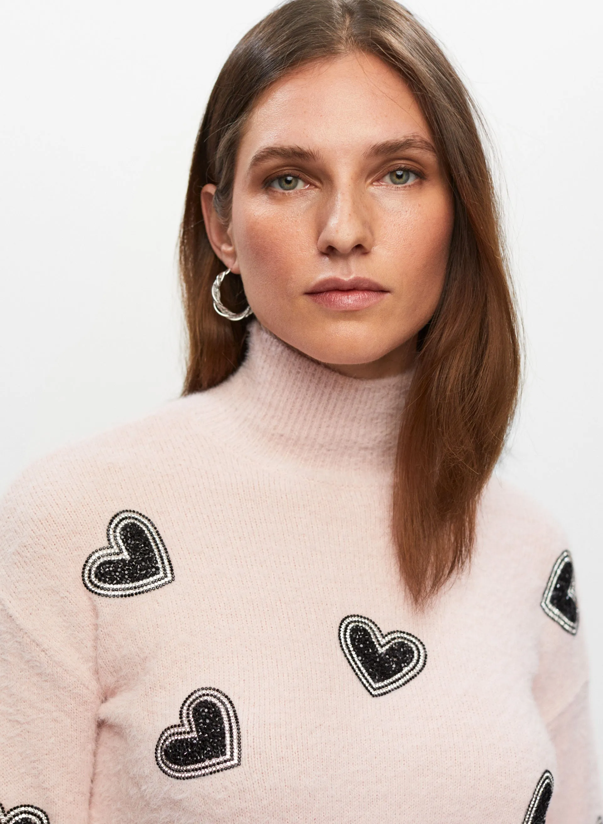 Frank Lyman - Heart Appliqué Sweater sold by Melanie Lyne product image thumbnail 2