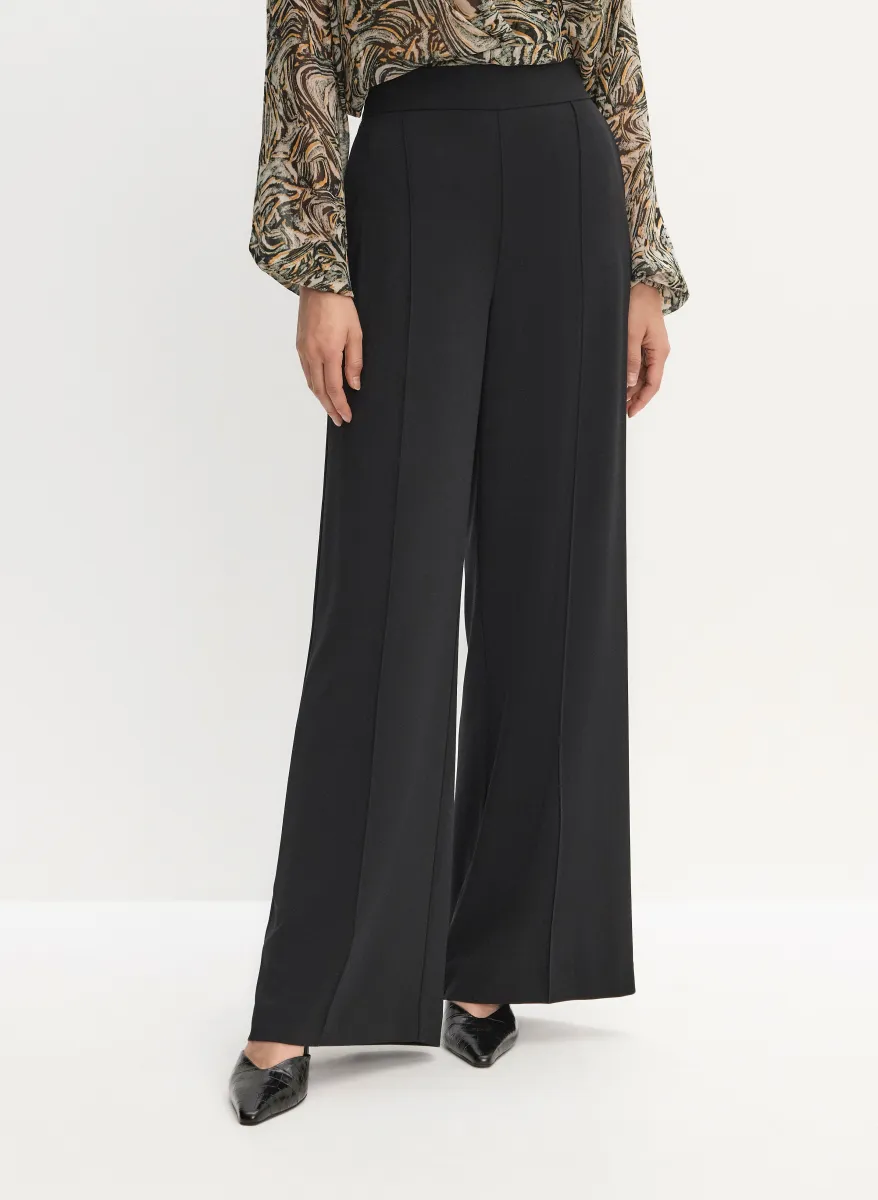Wide Leg Pintuck Pants sold by Melanie Lyne