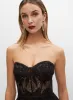 Strapless Lace Bustier Gown sold by Melanie Lyne