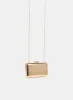 Metallic Box Clutch sold by Melanie Lyne