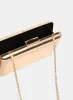 Metallic Box Clutch sold by Melanie Lyne