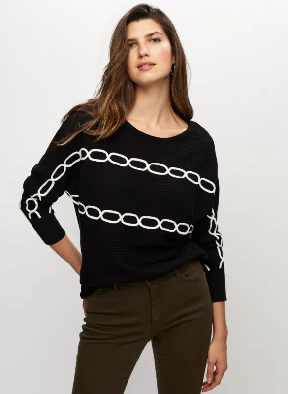 Chain Cable Knit Sweater sold by Melanie Lyne