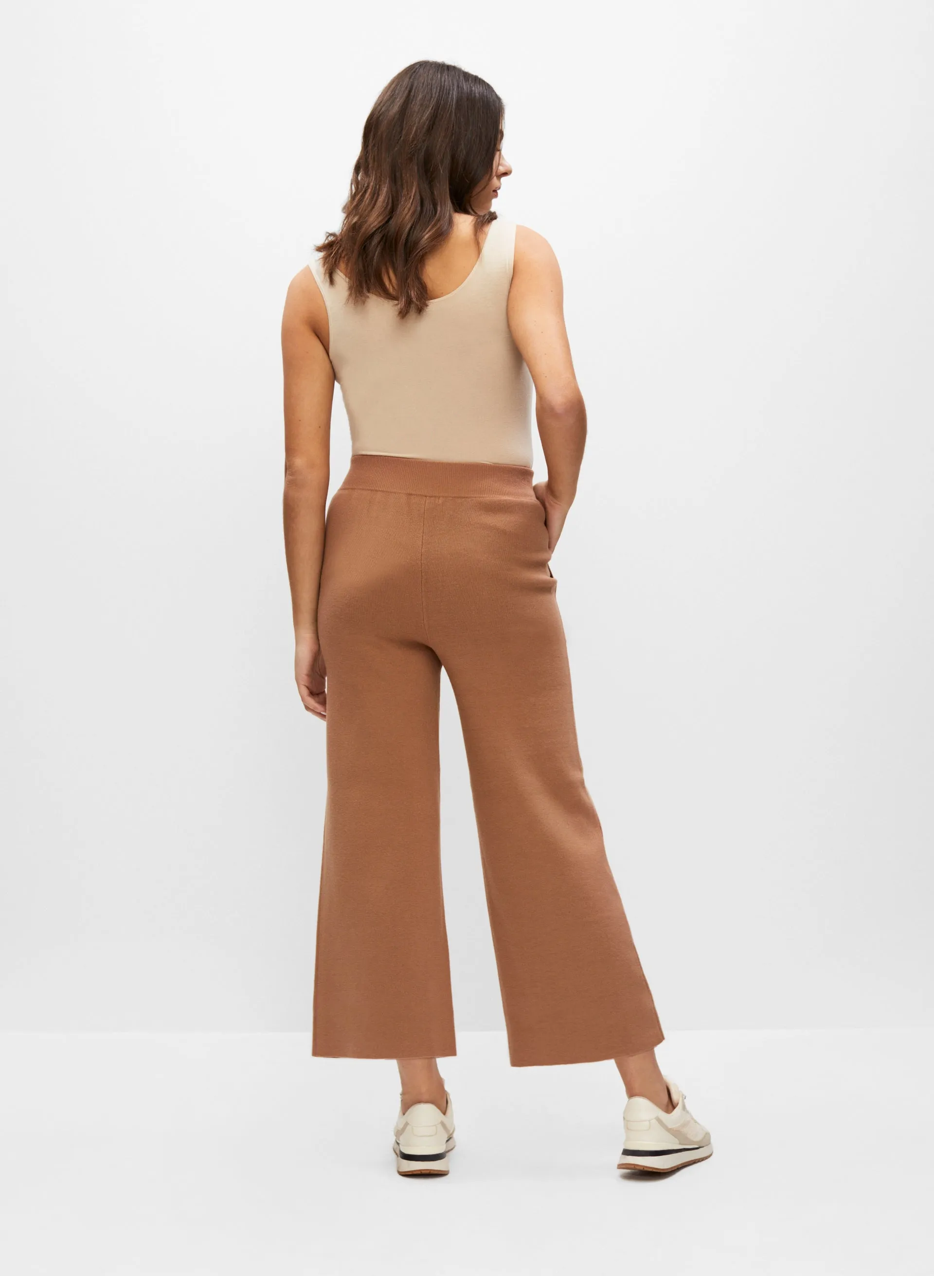 Knit Culotte Pull-On Pants sold by Melanie Lyne product image thumbnail 2