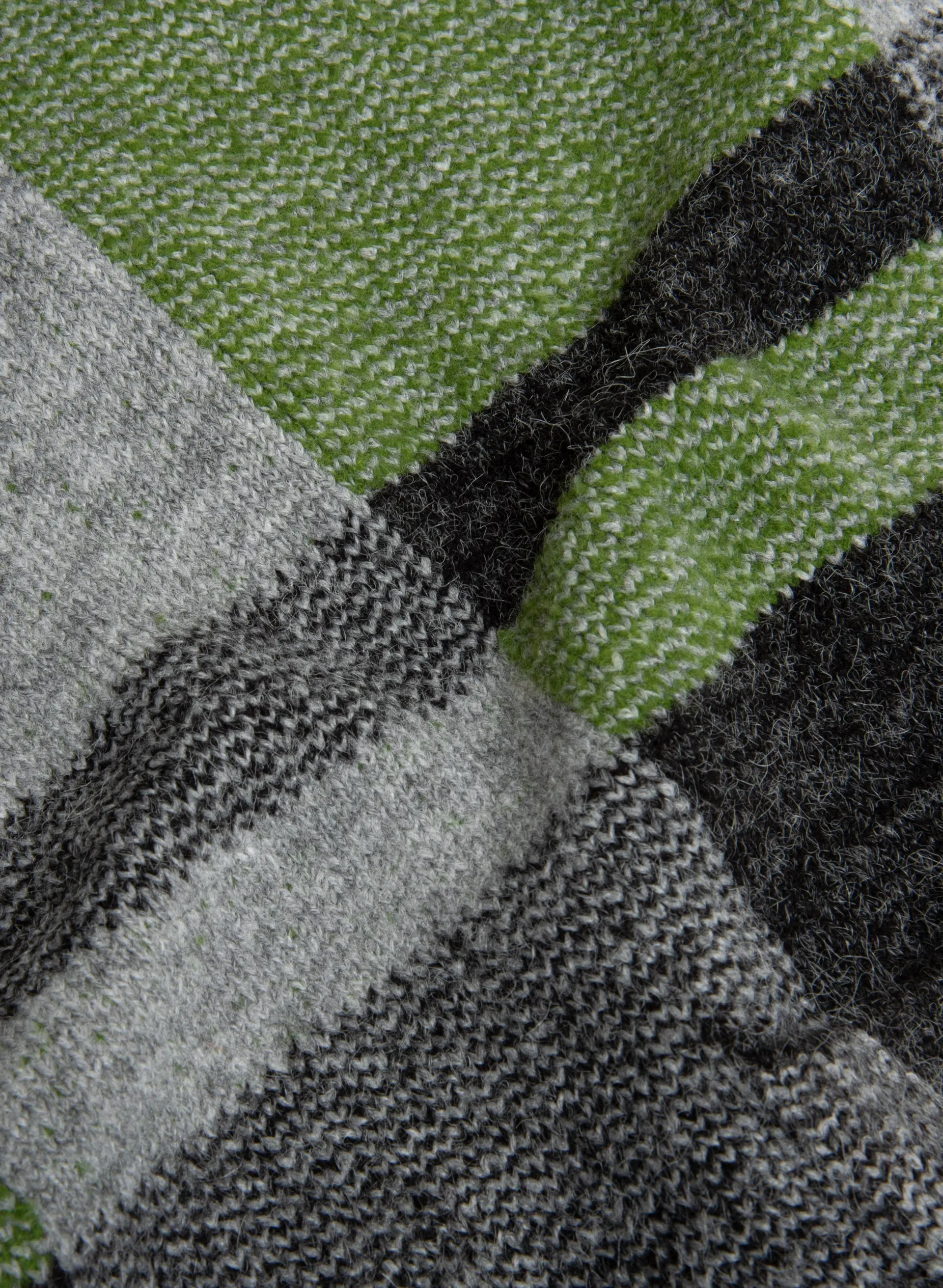 Angora Blend Plaid Motif Cardigan sold by Melanie Lyne product image thumbnail 5