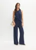 Tie Hem Tank Top & Shirred Waist Pants sold by Melanie Lyne