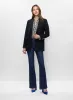 Button Detail Jacket & Essential Flare Leg Jeans sold by Melanie Lyne