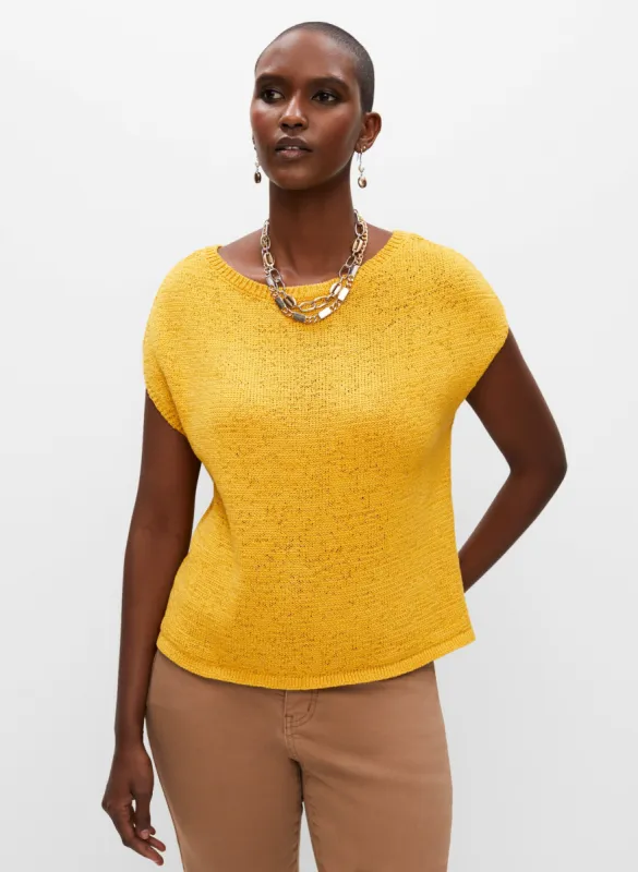 Short Sleeve Sweater sold by Melanie Lyne