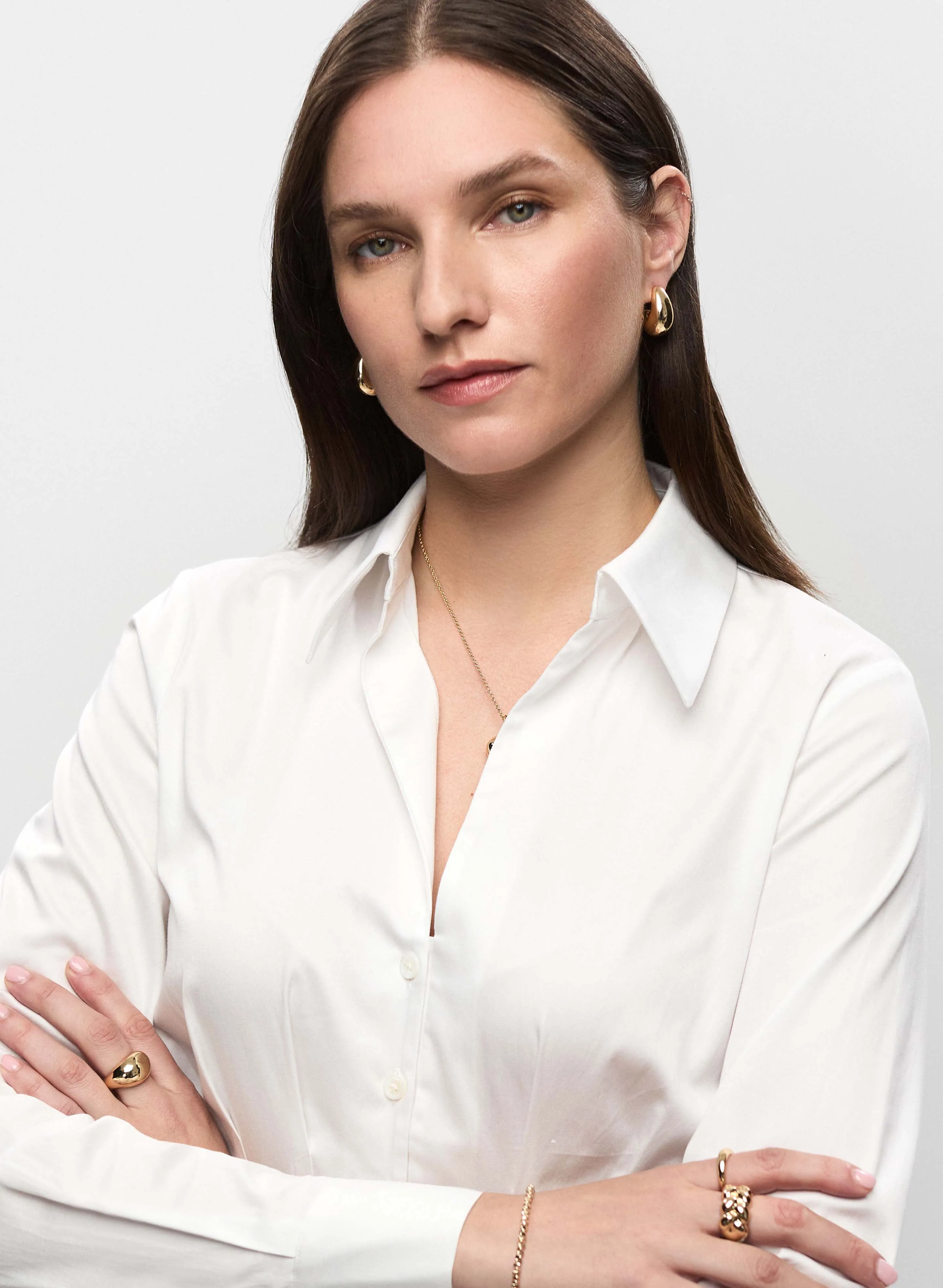 Corset Pintuck Blouse sold by Melanie Lyne product image thumbnail 2