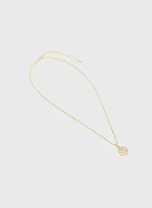 Floral Pendant Necklace sold by Melanie Lyne