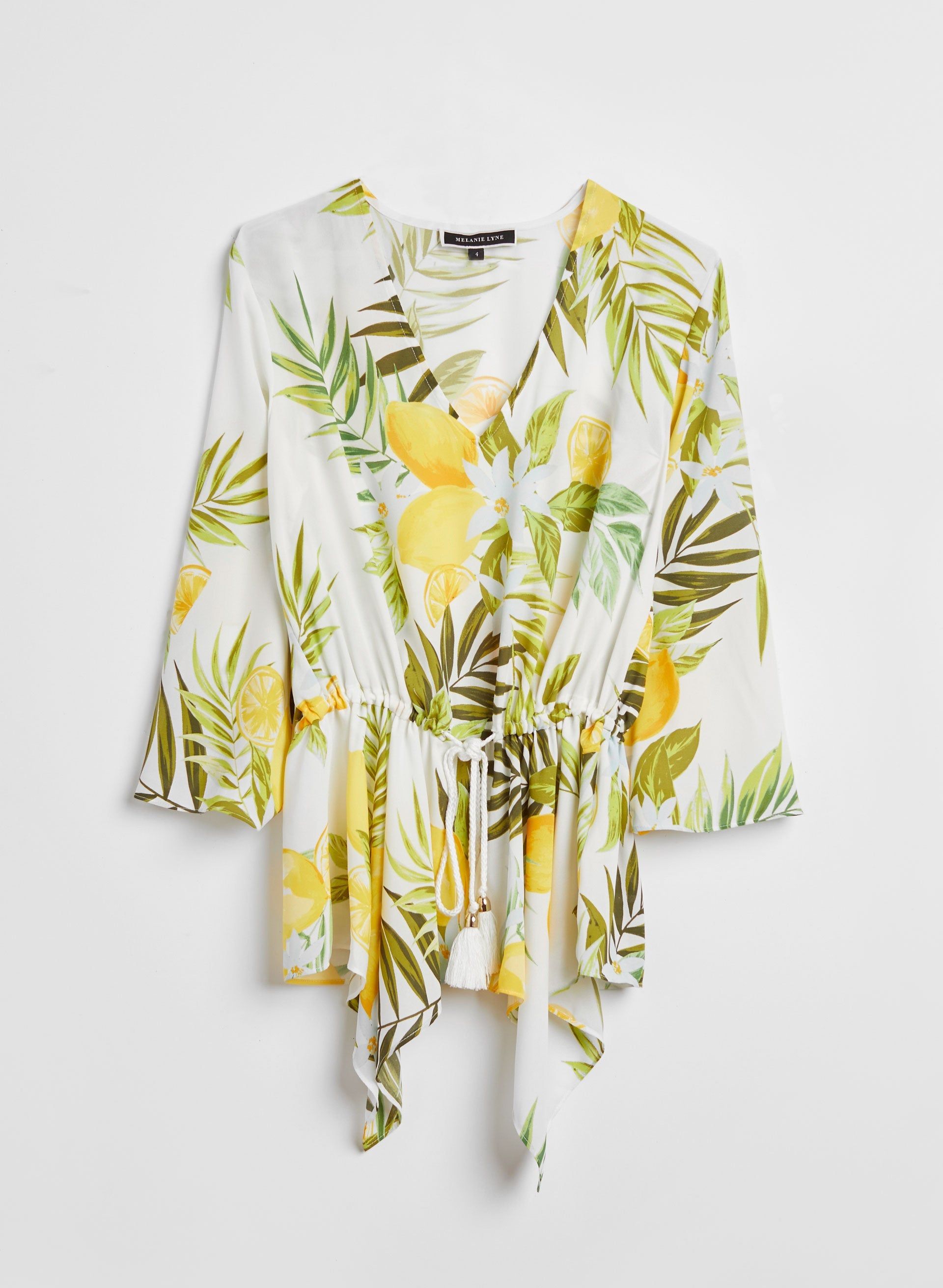 Lemon Print Blouse sold by Melanie Lyne product image thumbnail 5