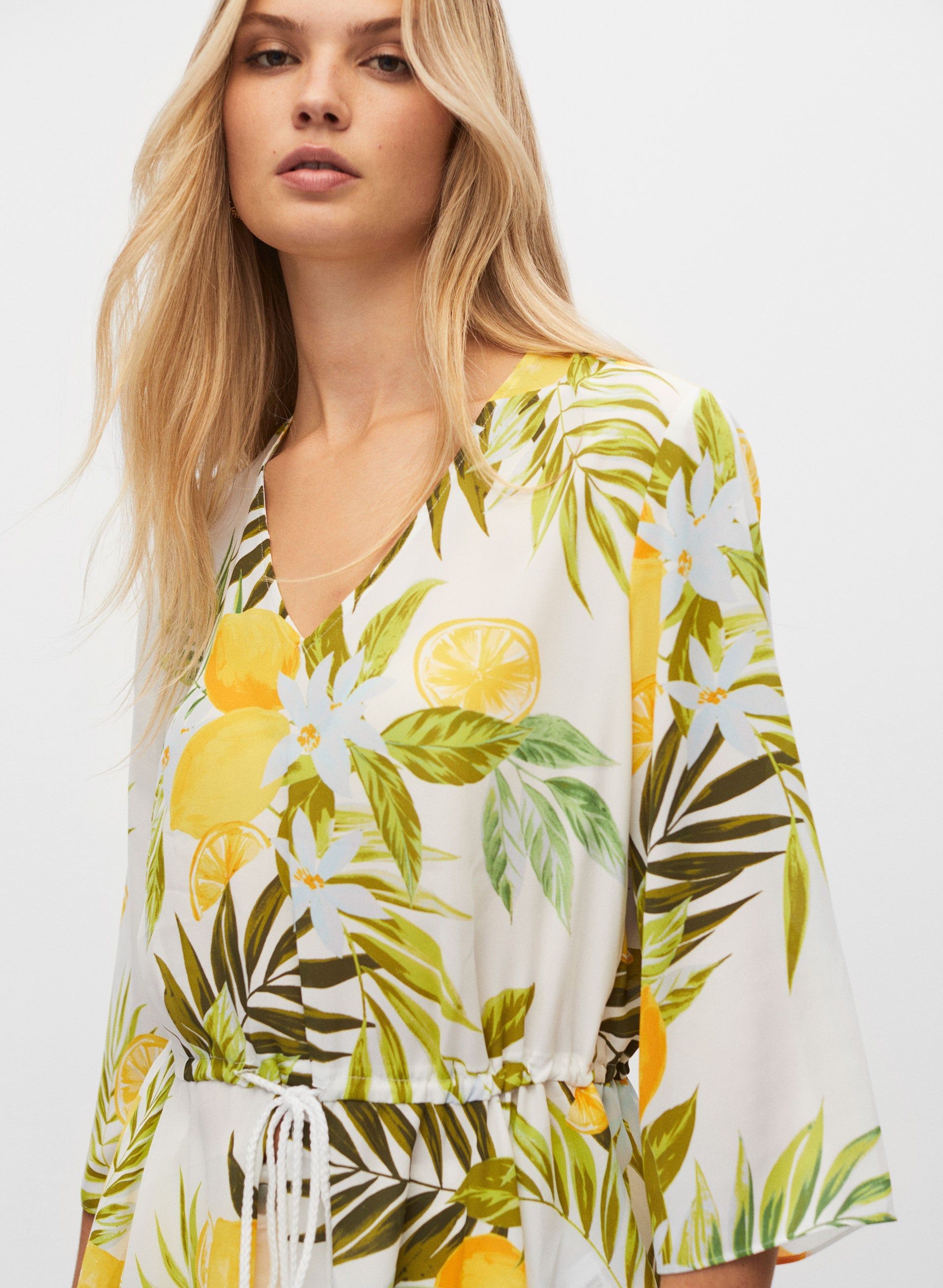 Lemon Print Blouse sold by Melanie Lyne product image thumbnail 2