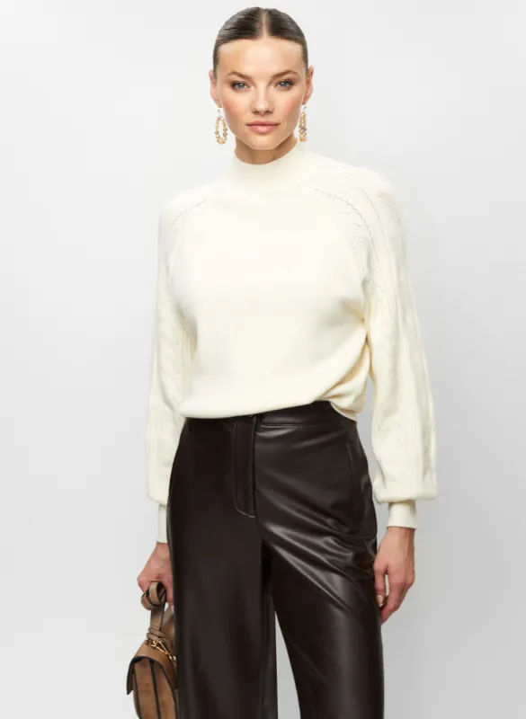 Mock Neck Sweater sold by Melanie Lyne