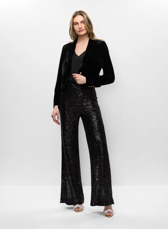 Velvet Jacket & Sequin Pants sold by Melanie Lyne