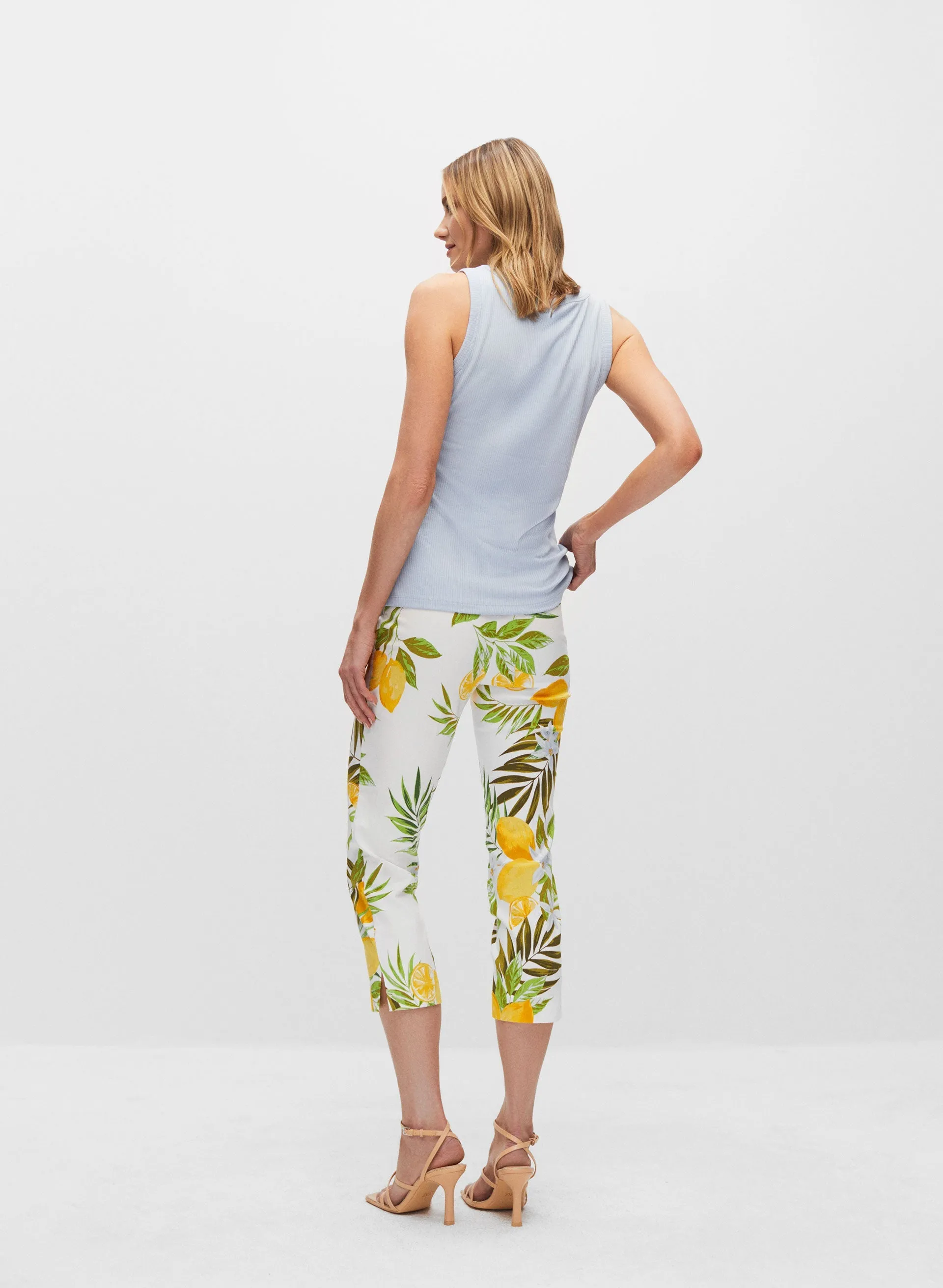 Sleeveless Ribbed Tank Top sold by Melanie Lyne product image thumbnail 4