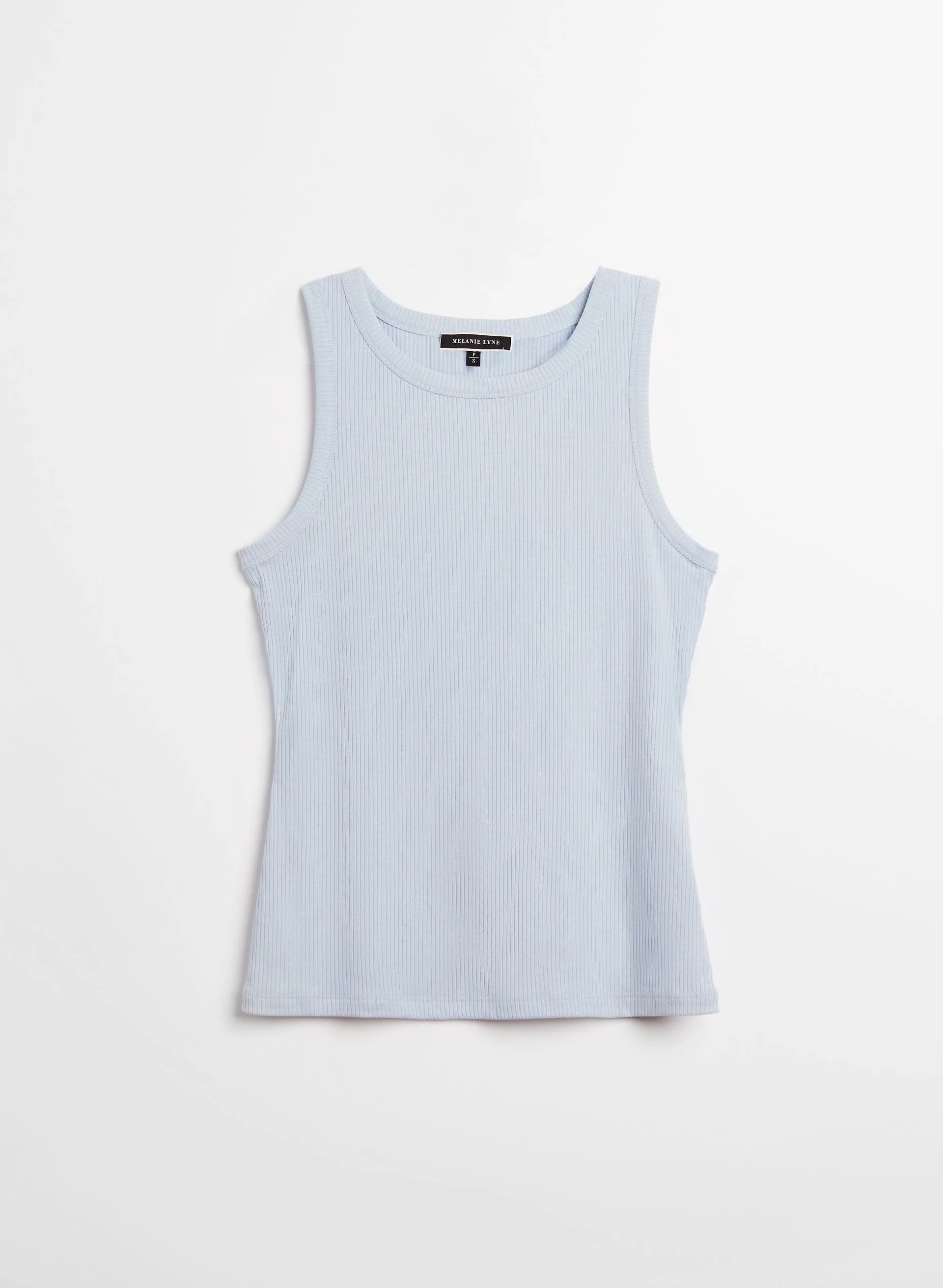 Sleeveless Ribbed Tank Top sold by Melanie Lyne product image thumbnail 5