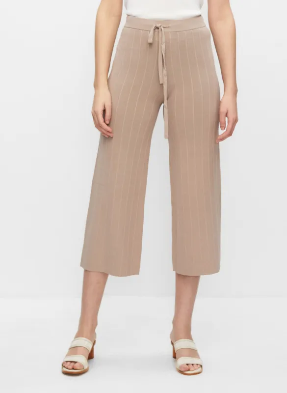 Joseph Ribkoff - Pull-On Wide Leg Capris sold by Melanie Lyne