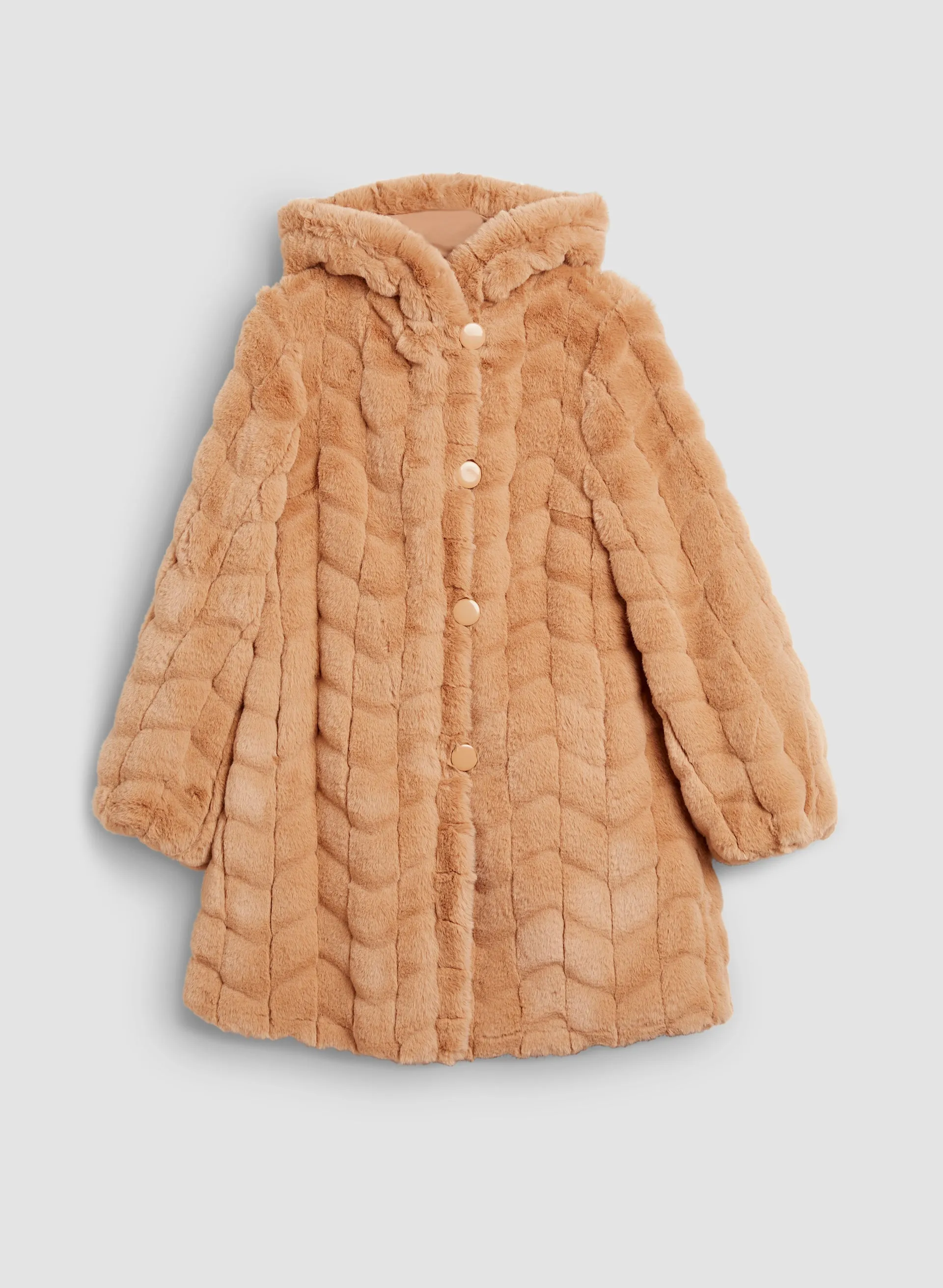 Reversible Faux Fur Coat sold by Melanie Lyne product image thumbnail 5