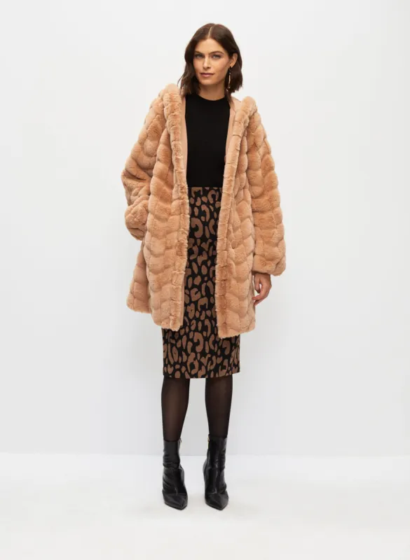 Reversible Faux Fur Coat sold by Melanie Lyne