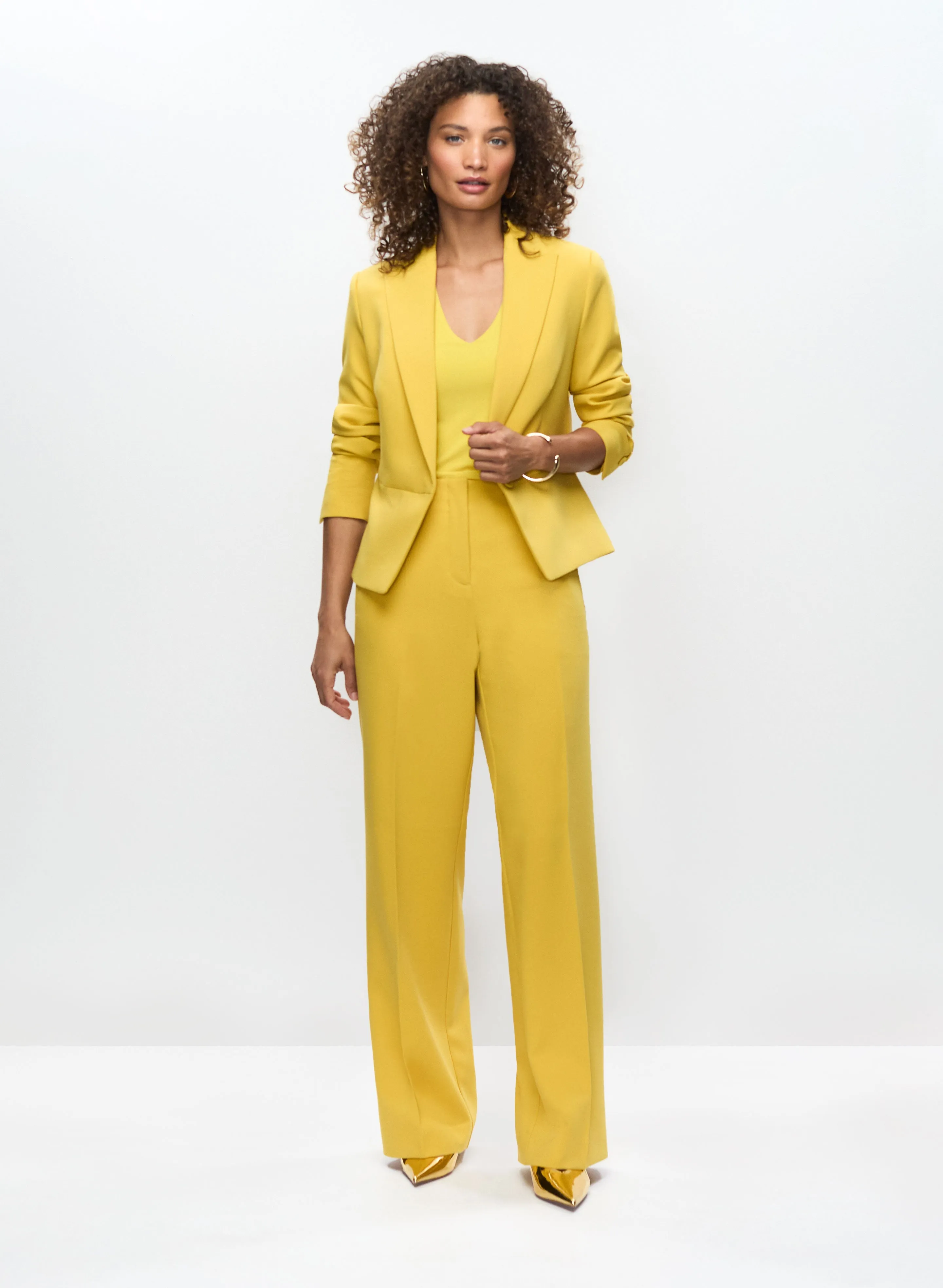 Cropped Blazer & Wide Leg Pants sold by Melanie Lyne