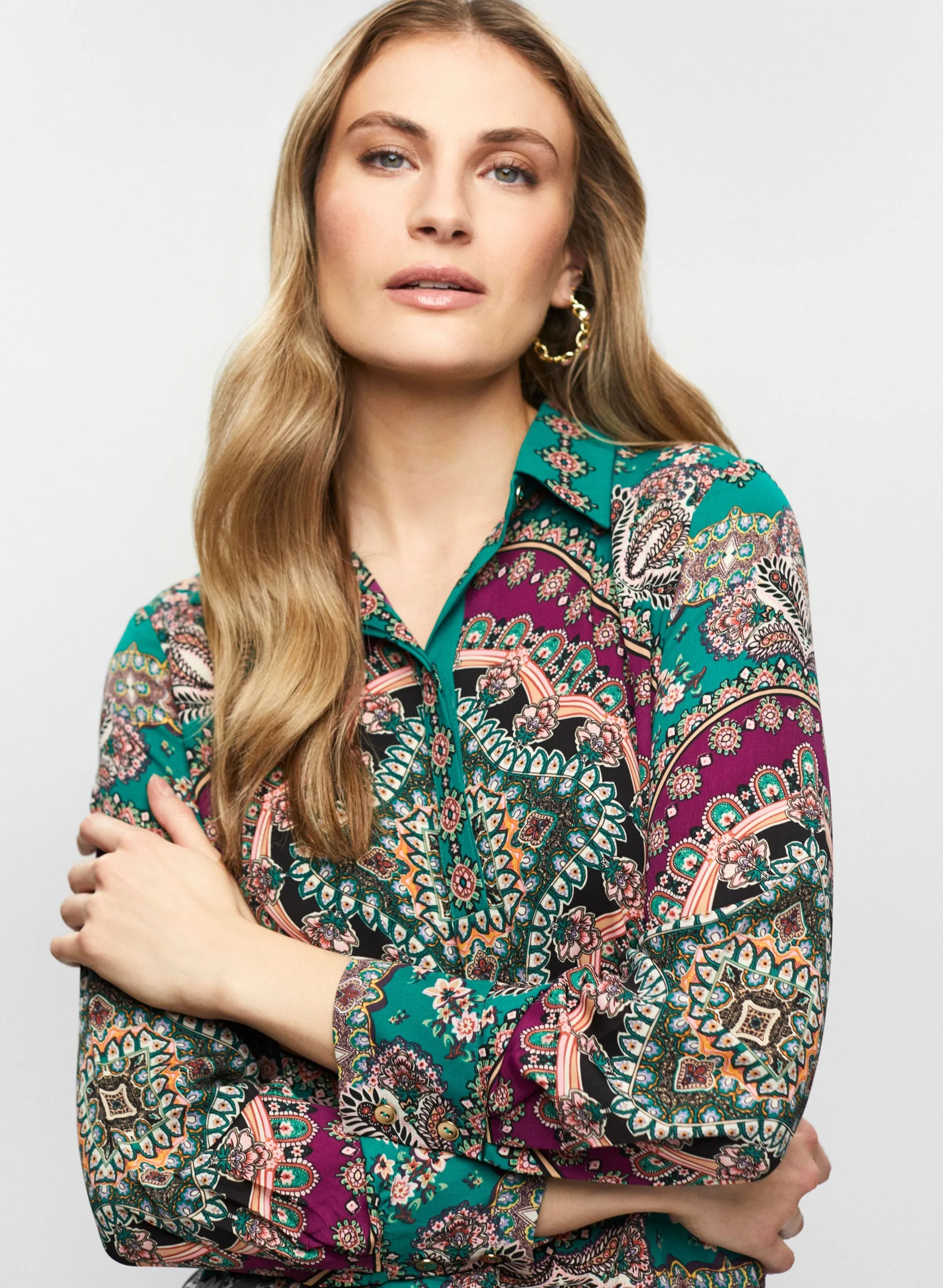 Paisley Print Top sold by Melanie Lyne product image thumbnail 2