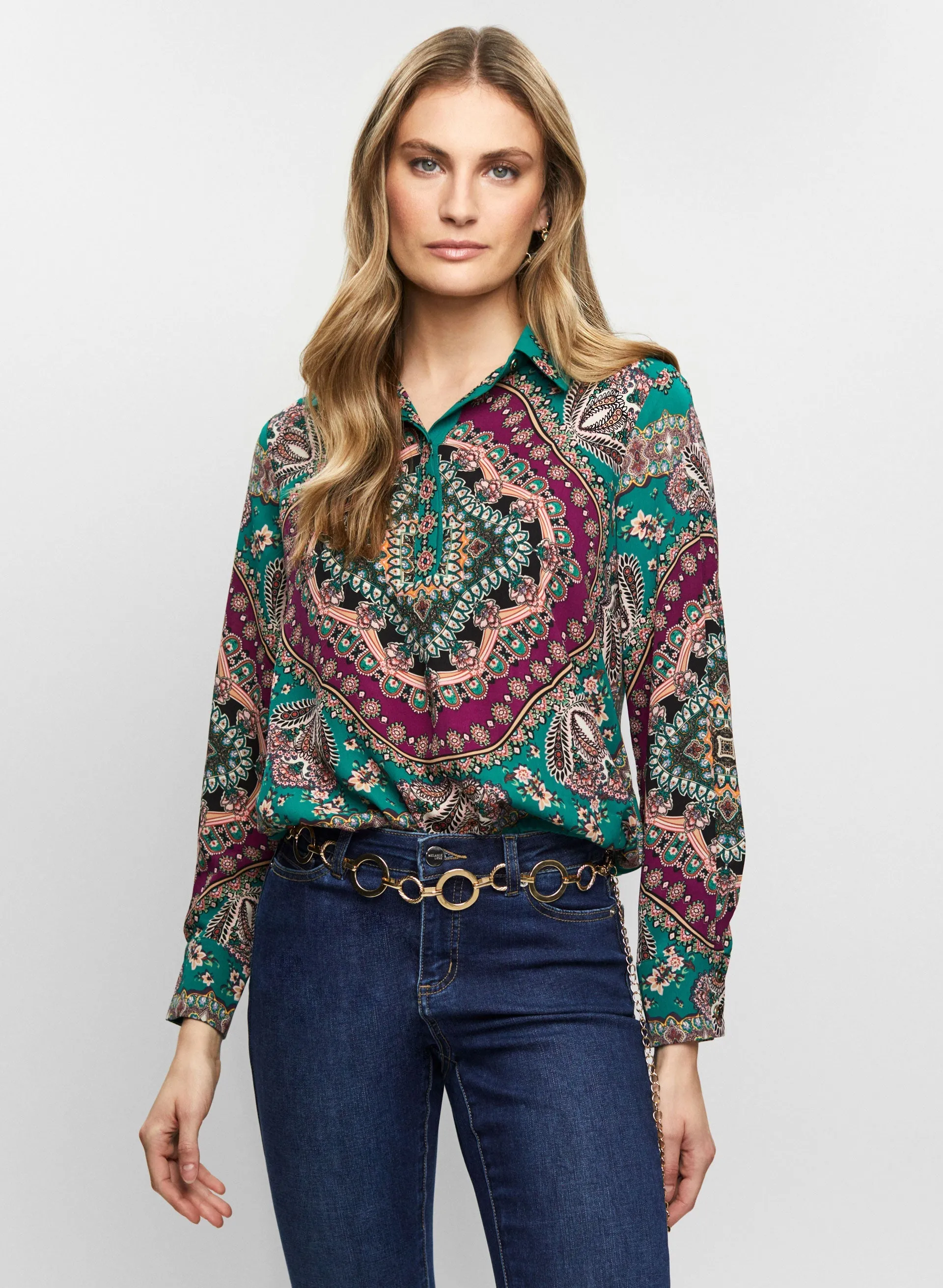 Paisley Print Top sold by Melanie Lyne